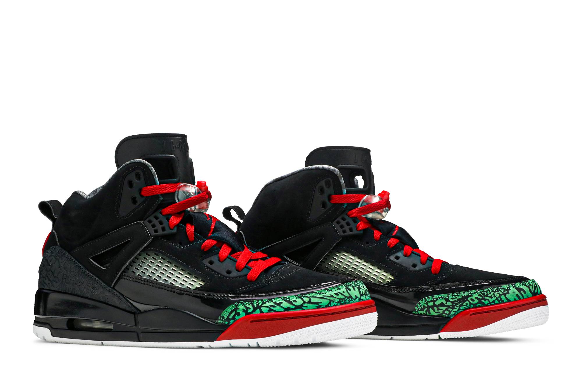 jordan spizike black varsity red 2017
