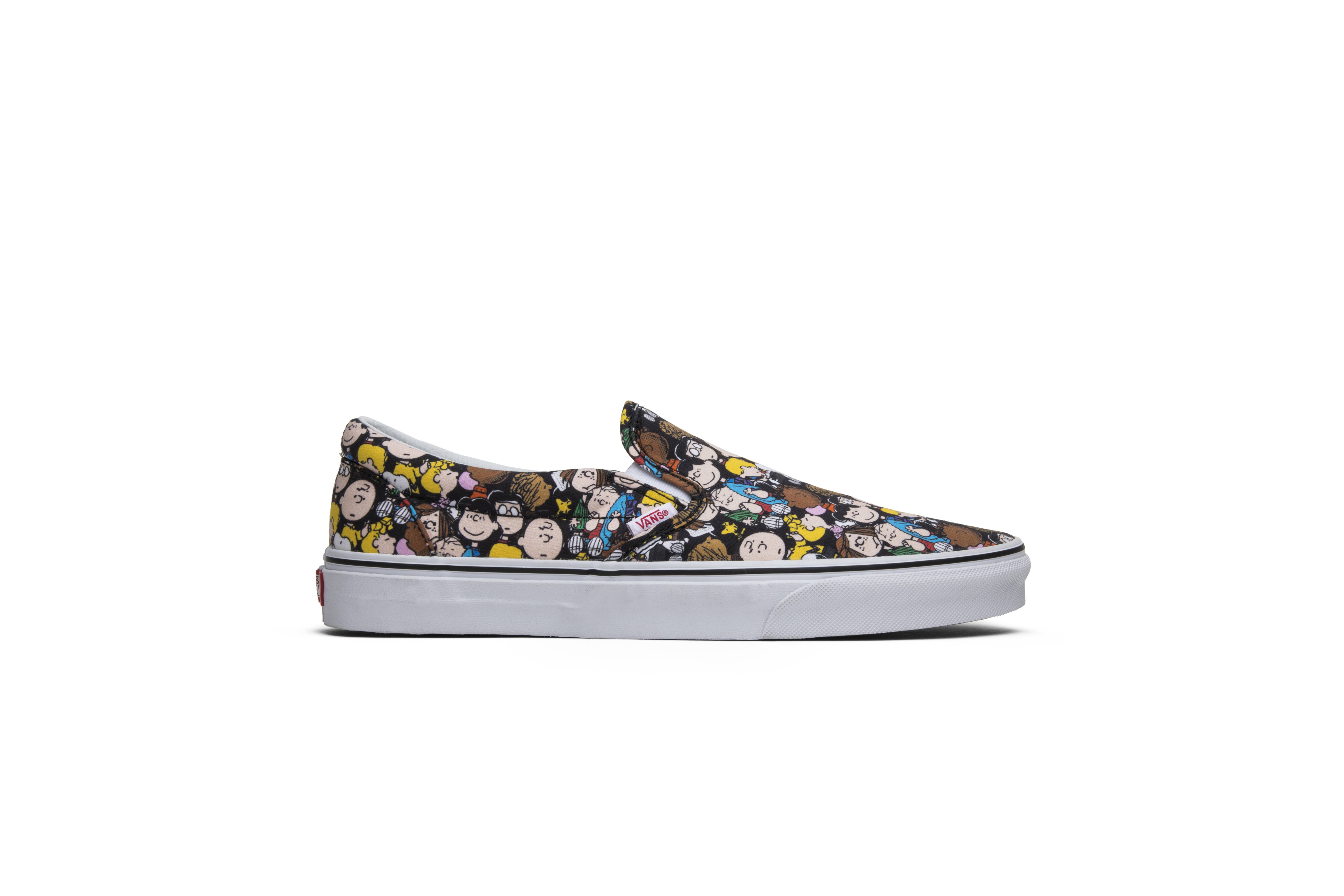 vans peanuts classic slip on