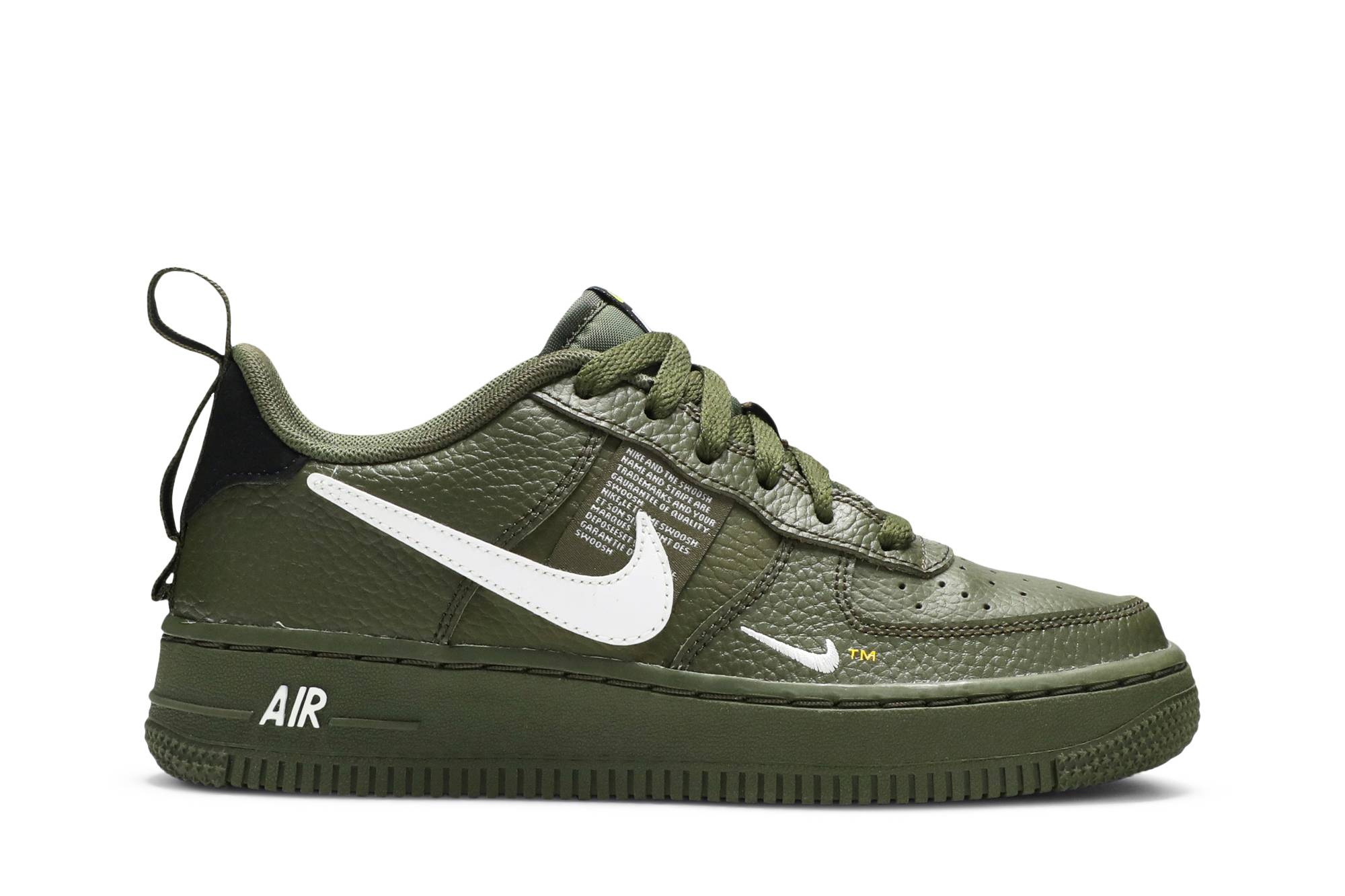 olive green canvas air force 1