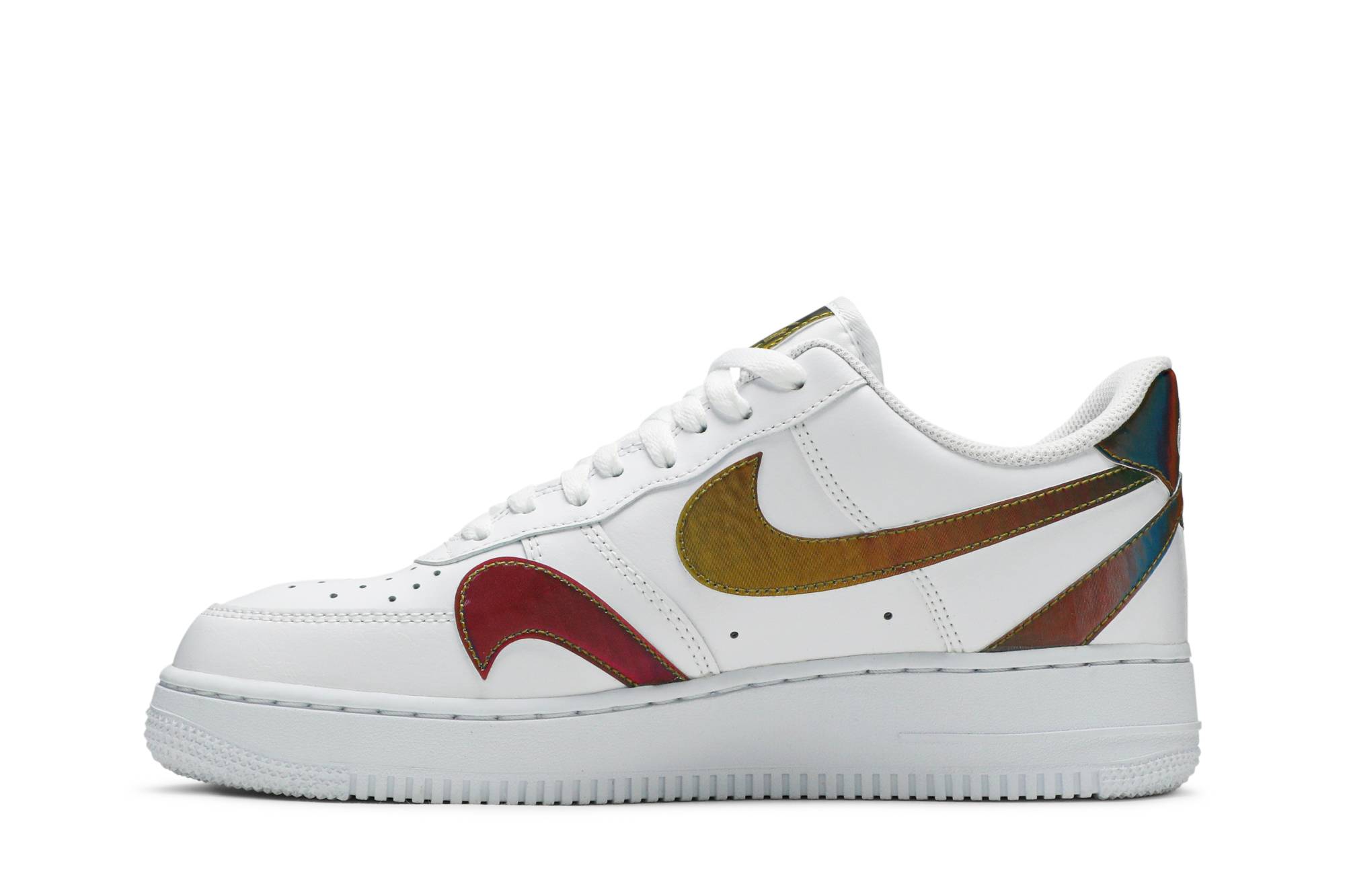 af1 misplaced swoosh white