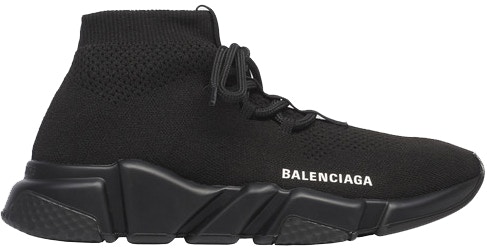 Soon Skiing dead Balenciaga Speed Lace Up Trainer 'Knitted Black' (WMNS) - 559353W1HP01000 -  Novelship