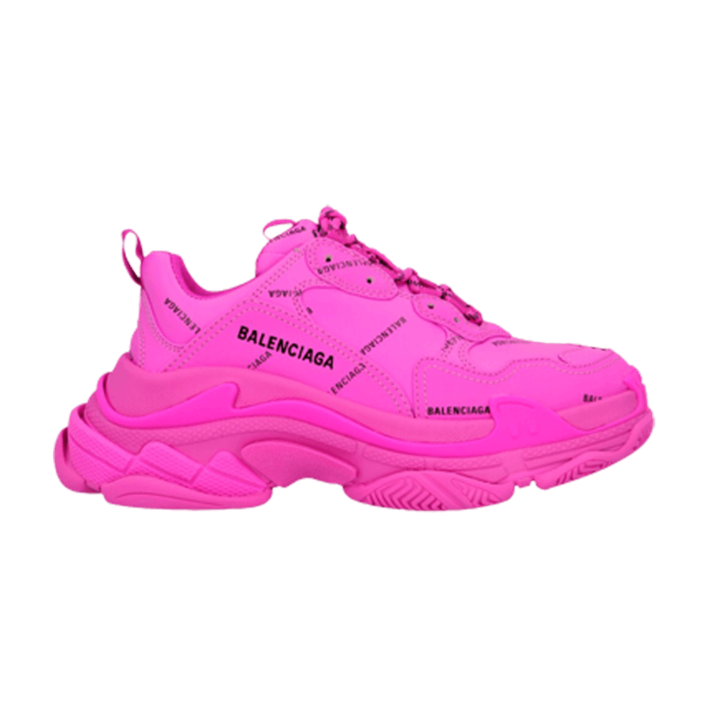 balenciaga triple s fuchsia