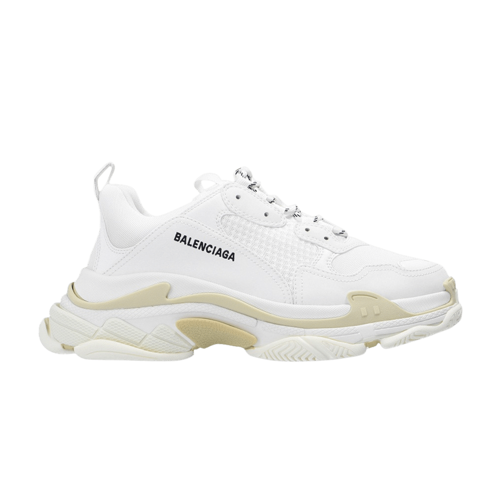 white and tan balenciaga