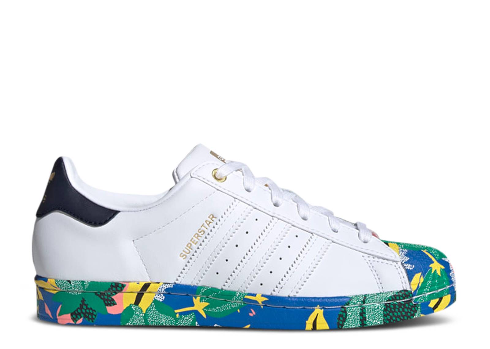 adidas original superstar floral