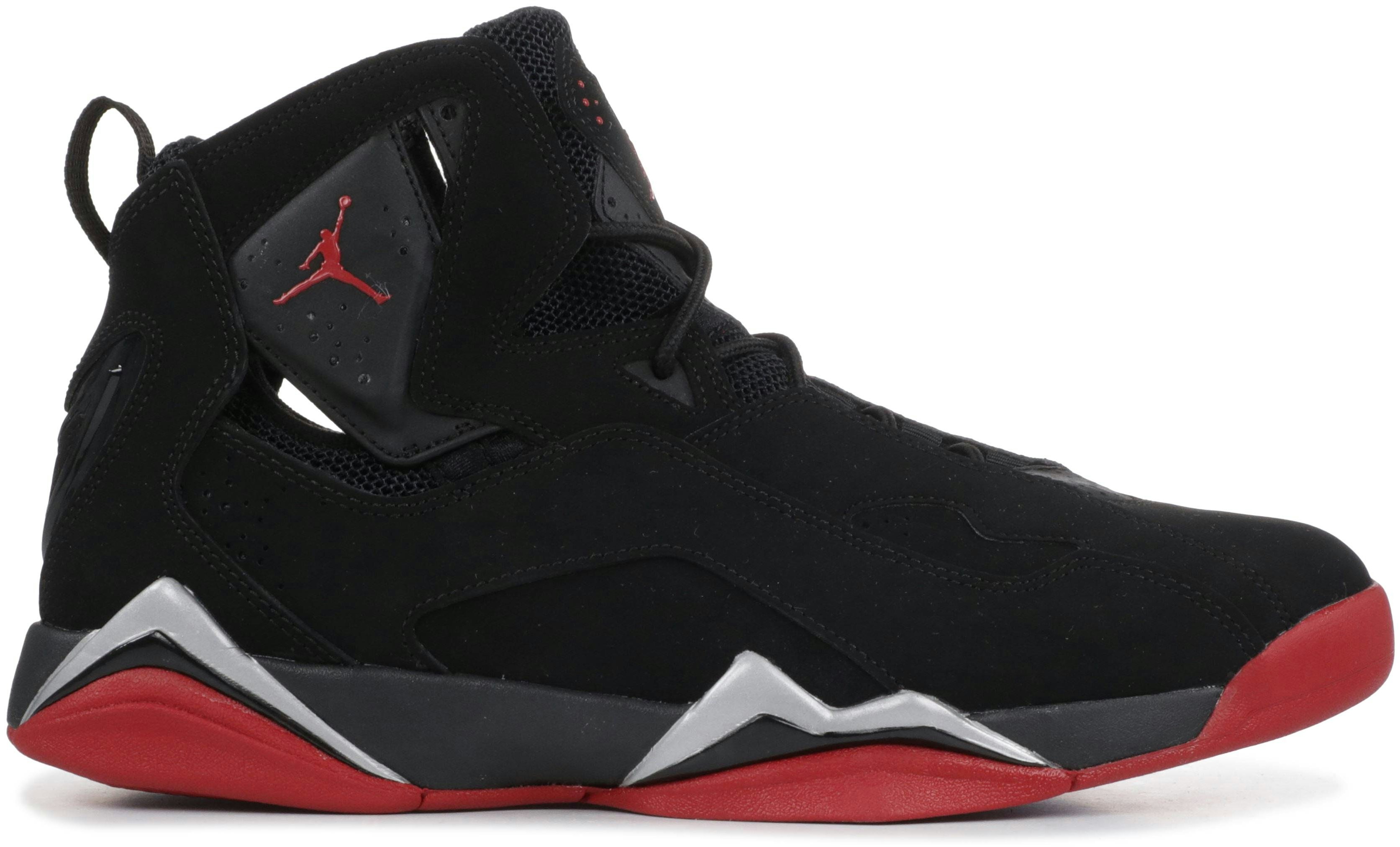 Air Jordan True Flight Black/Gym Red âMetallic Silver - 342964-001 - Novelship