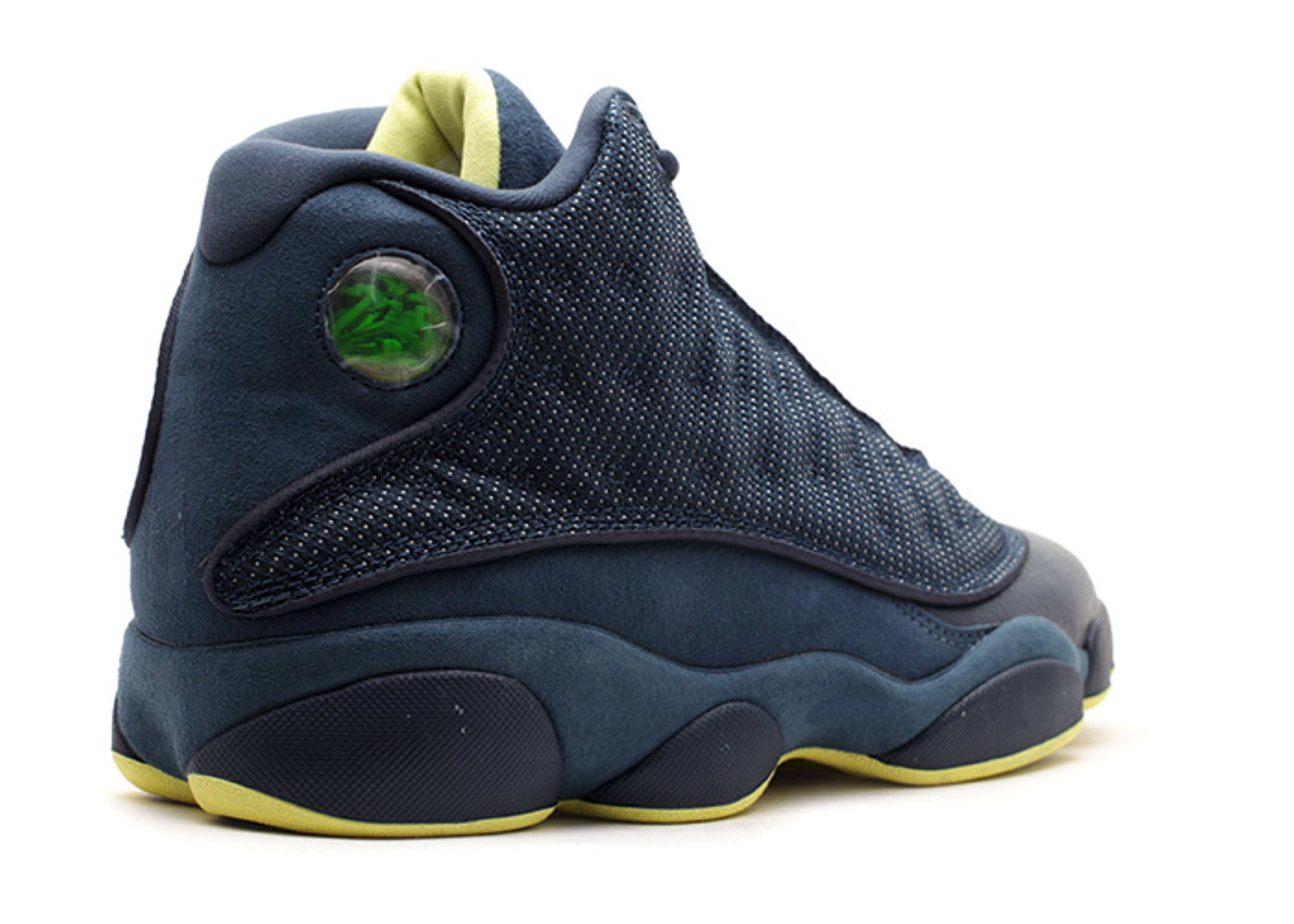 blue and yellow 13s