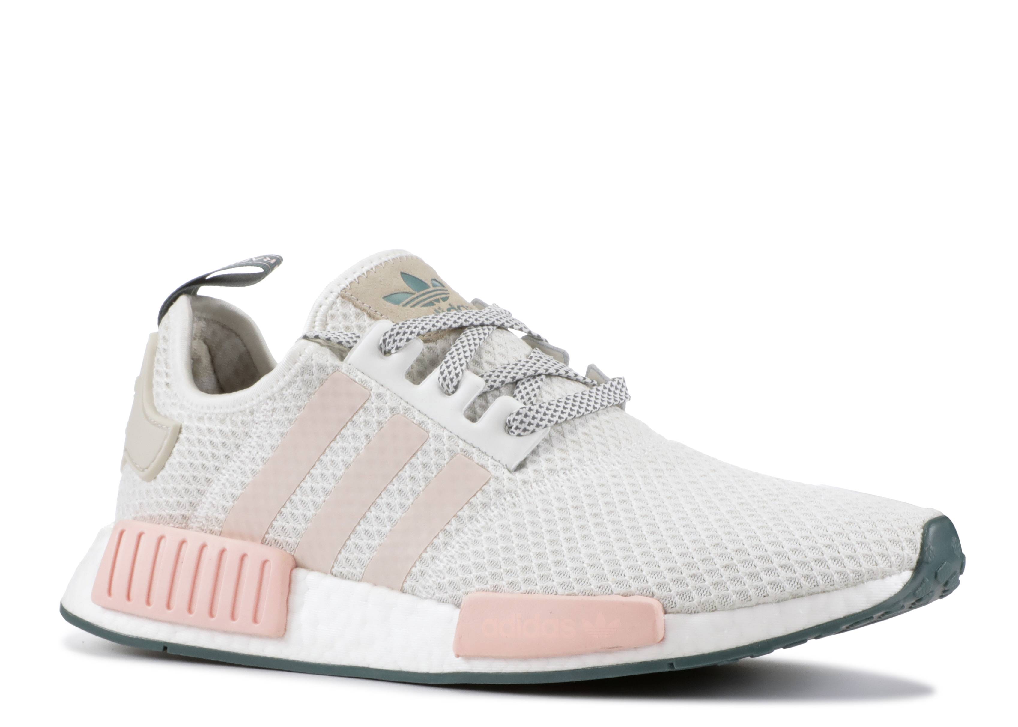 nmd r1 white and icy pink