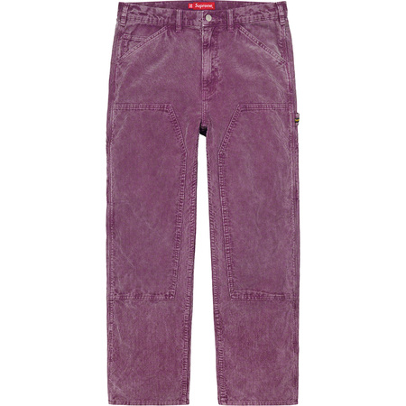 supreme double knee corduroy pants