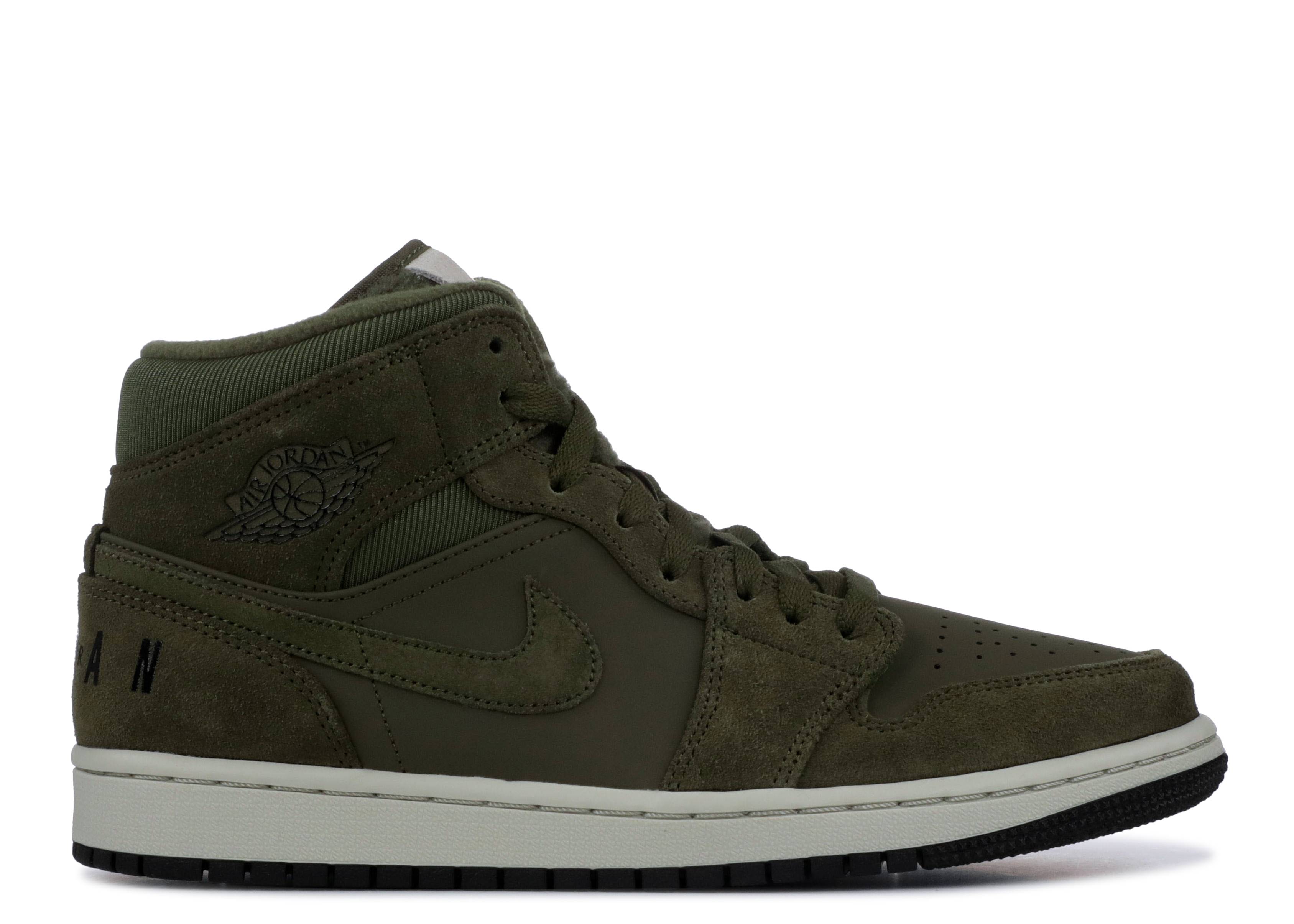 jordan 1 mid olive