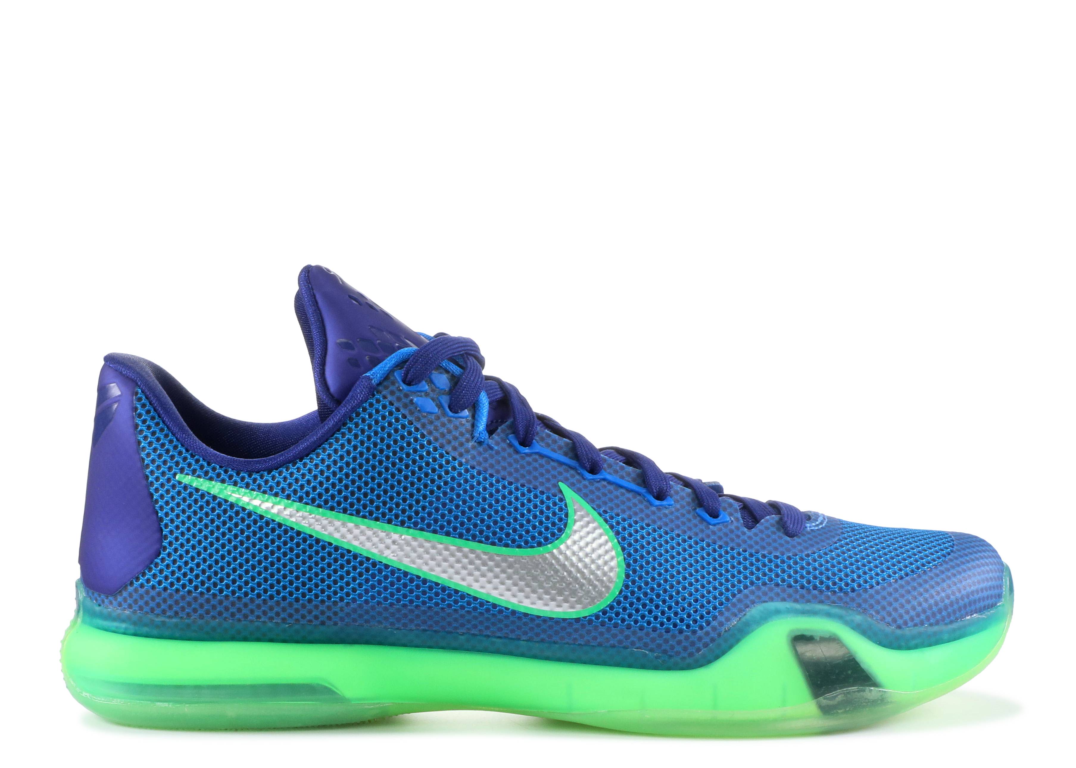 kobe 10 emerald blue