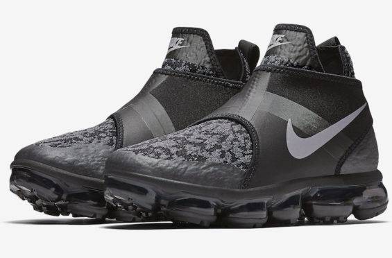 nike air vapormax chukka slip black