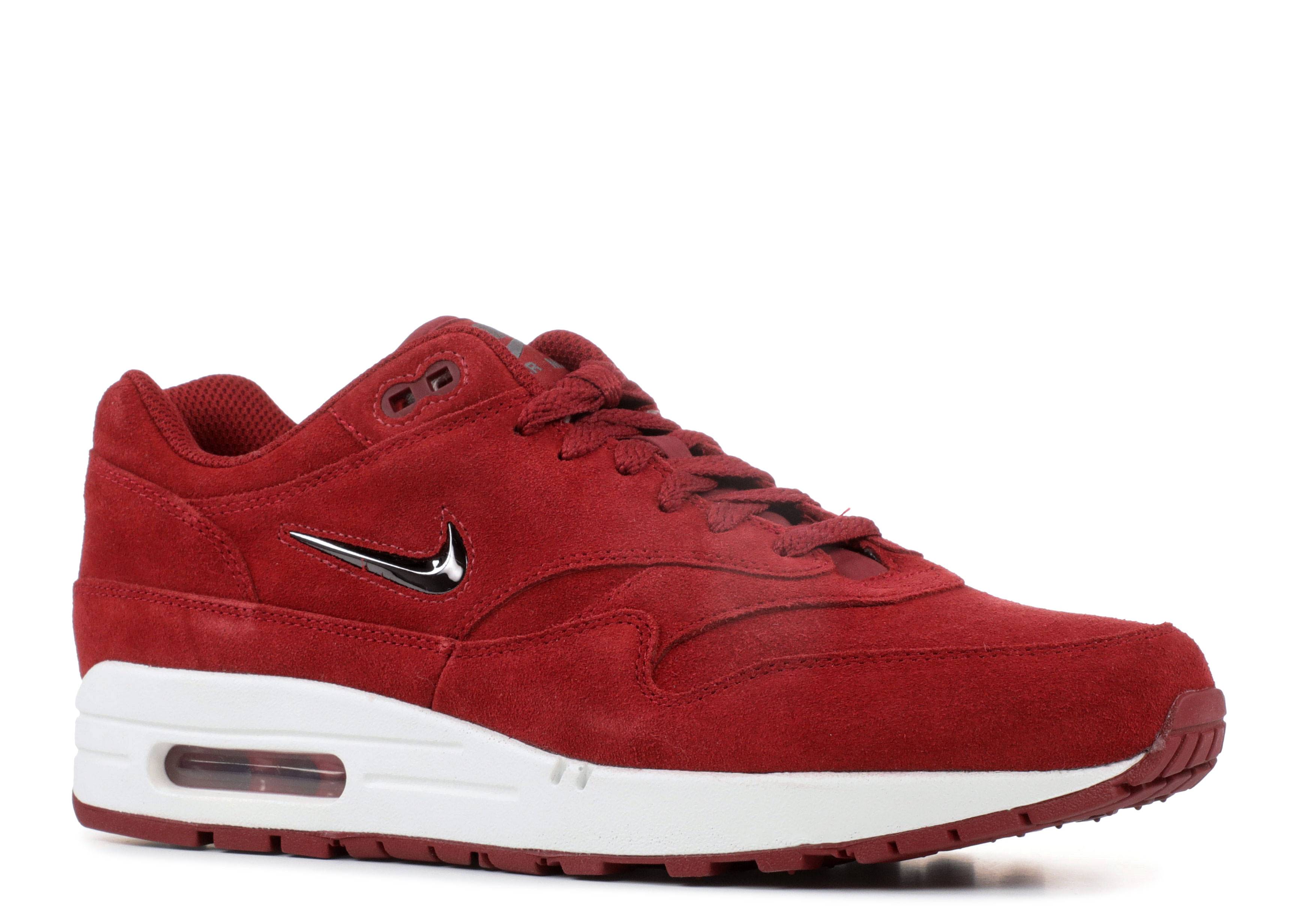 air max 1 jewel team red