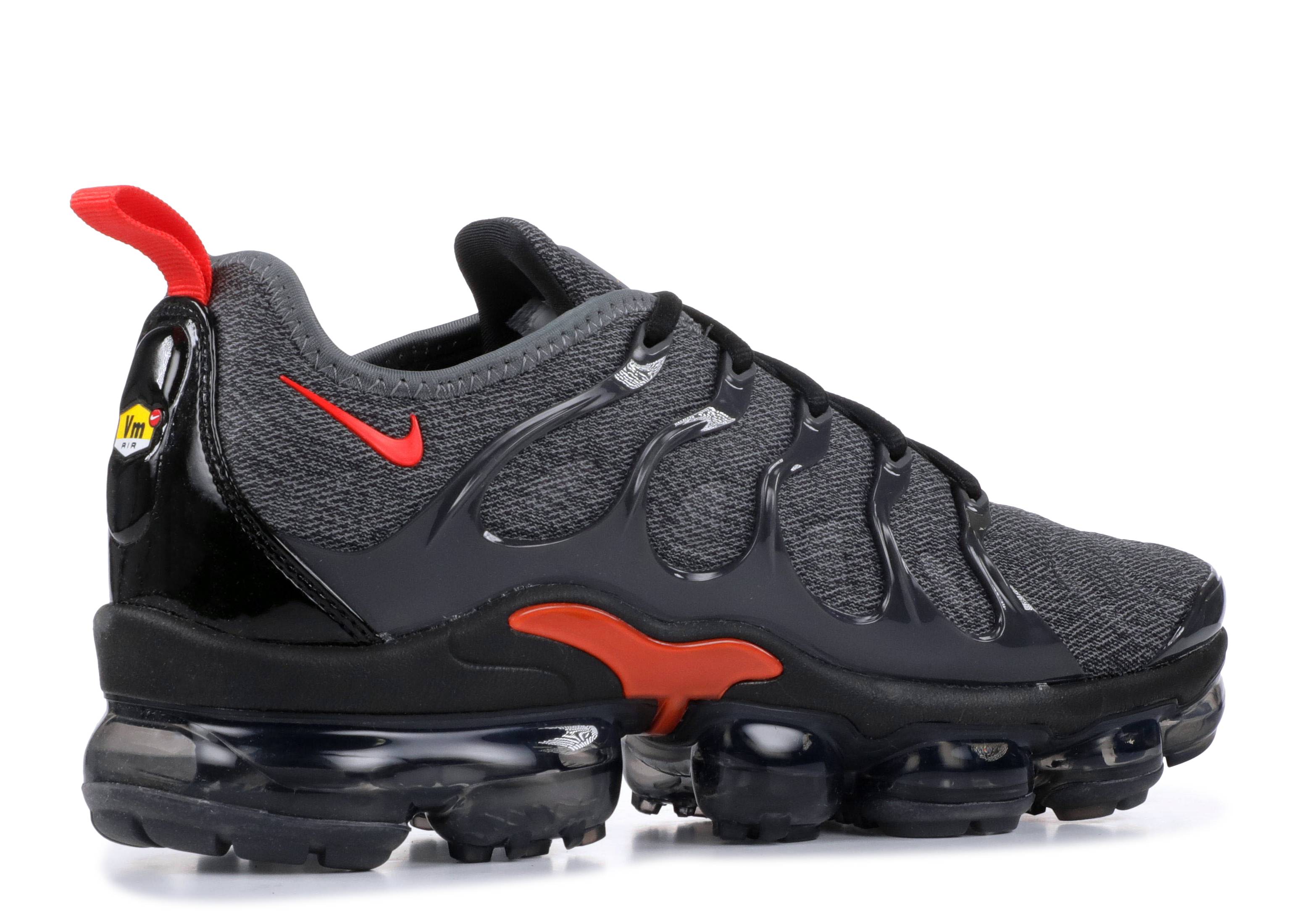 vapormax plus cool grey team orange