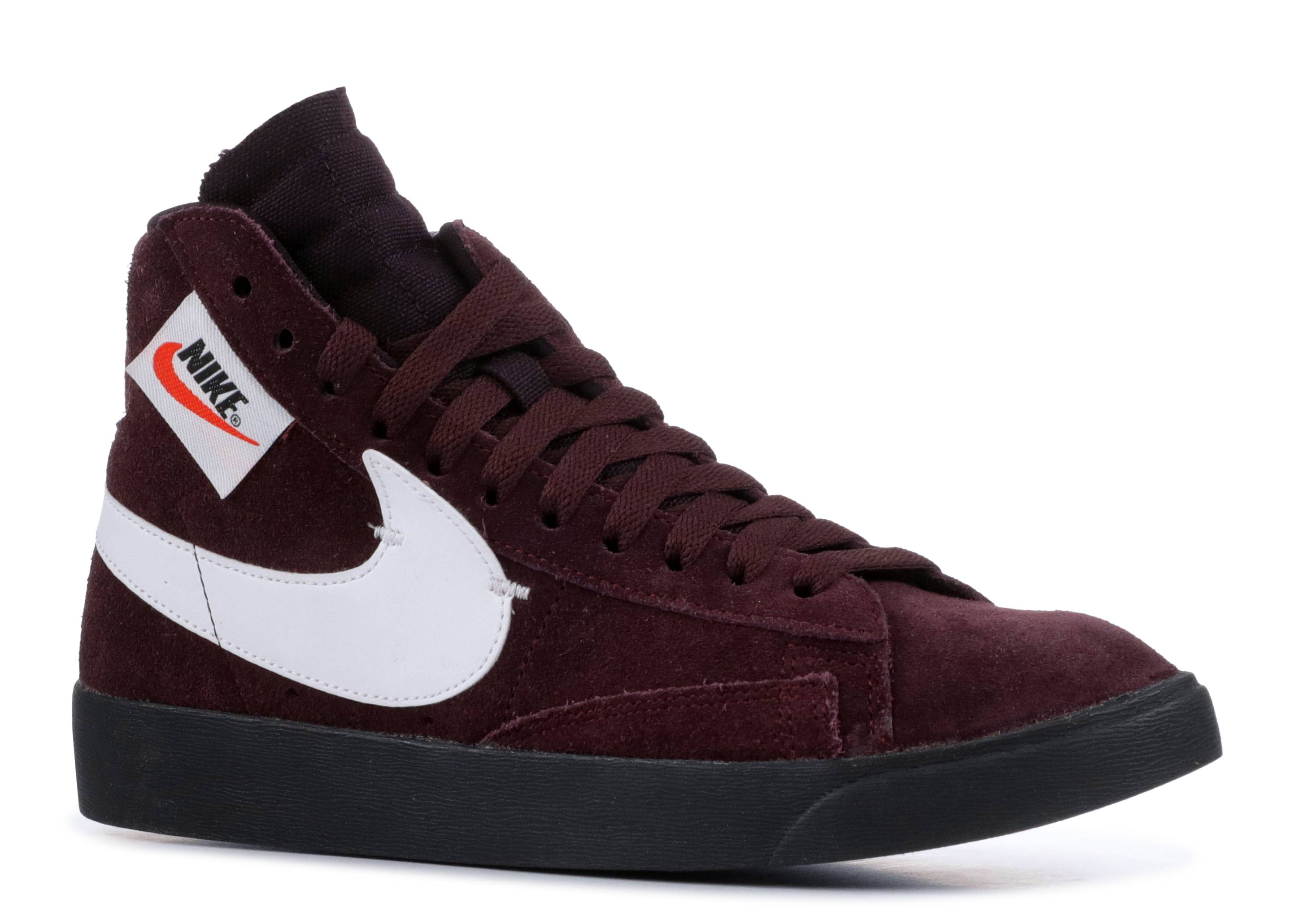 nike blazer mid rebel burgundy