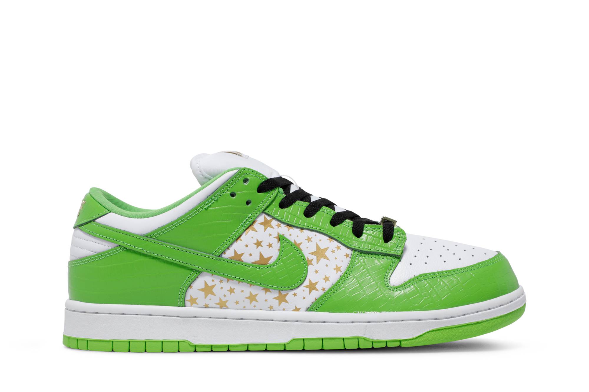 nike supreme dunk low green