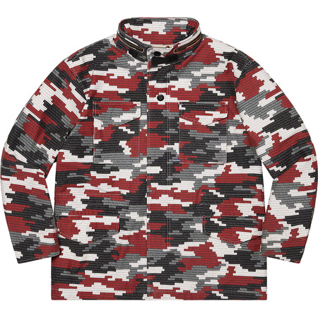 supreme red camo jacket