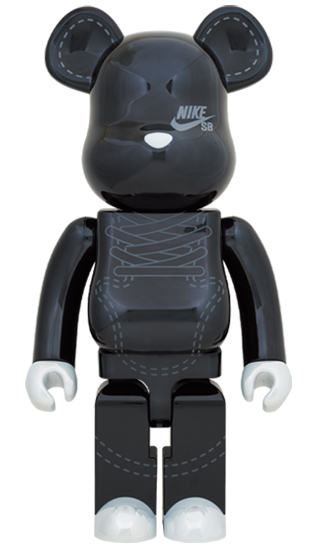 bearbrick nike sb black