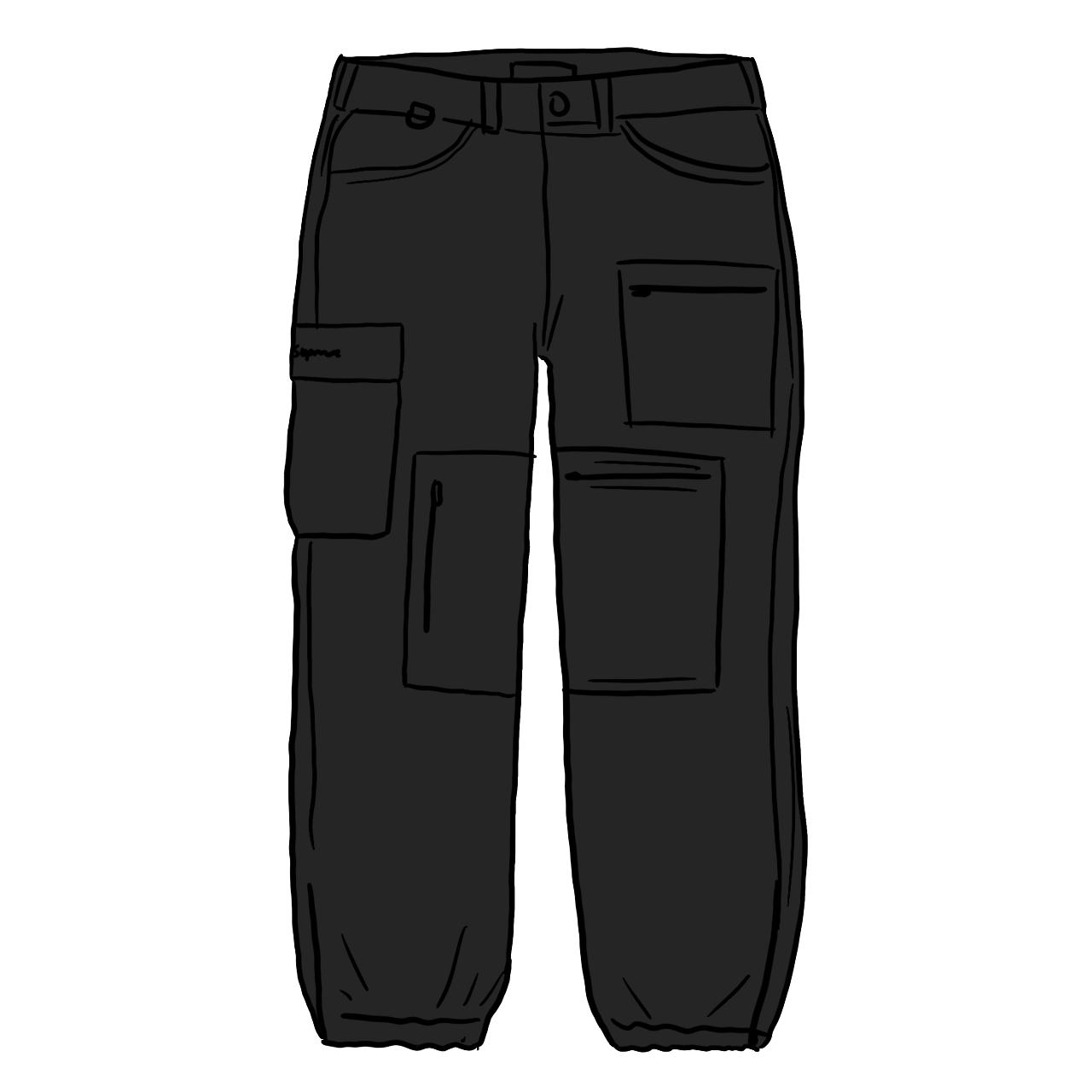 supreme cargo flight pant