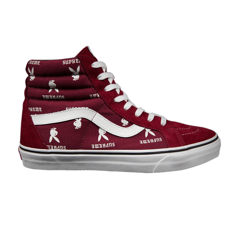 all burgundy sk8 hi vans