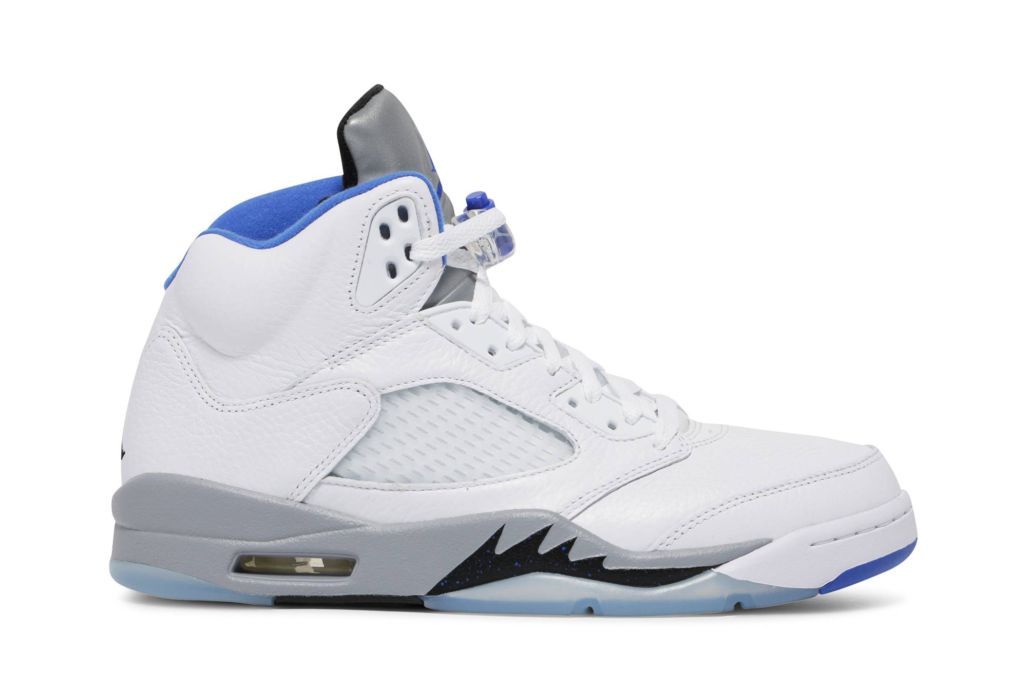 jordan 5 white blue grey