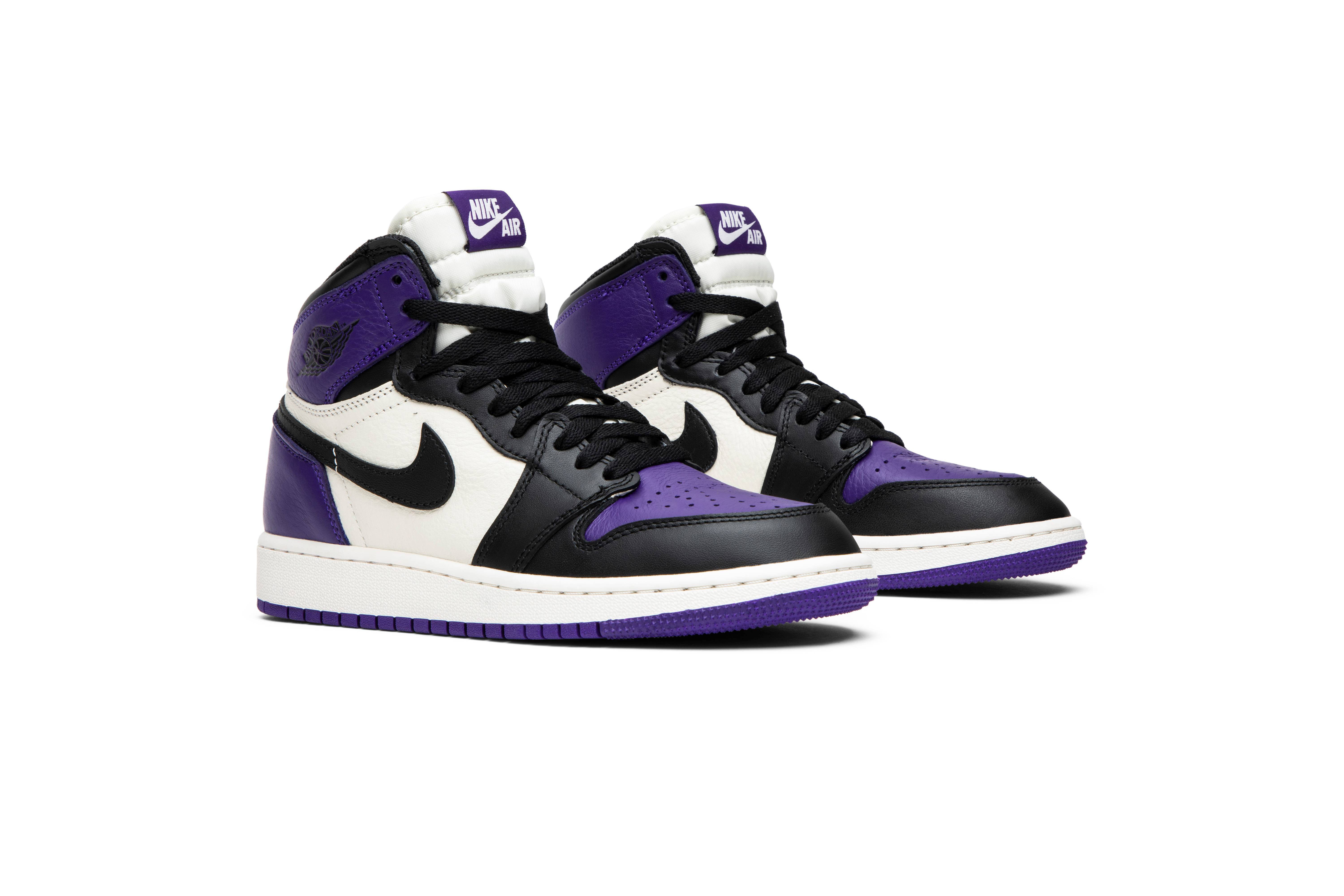 jordan 1 court purple gs