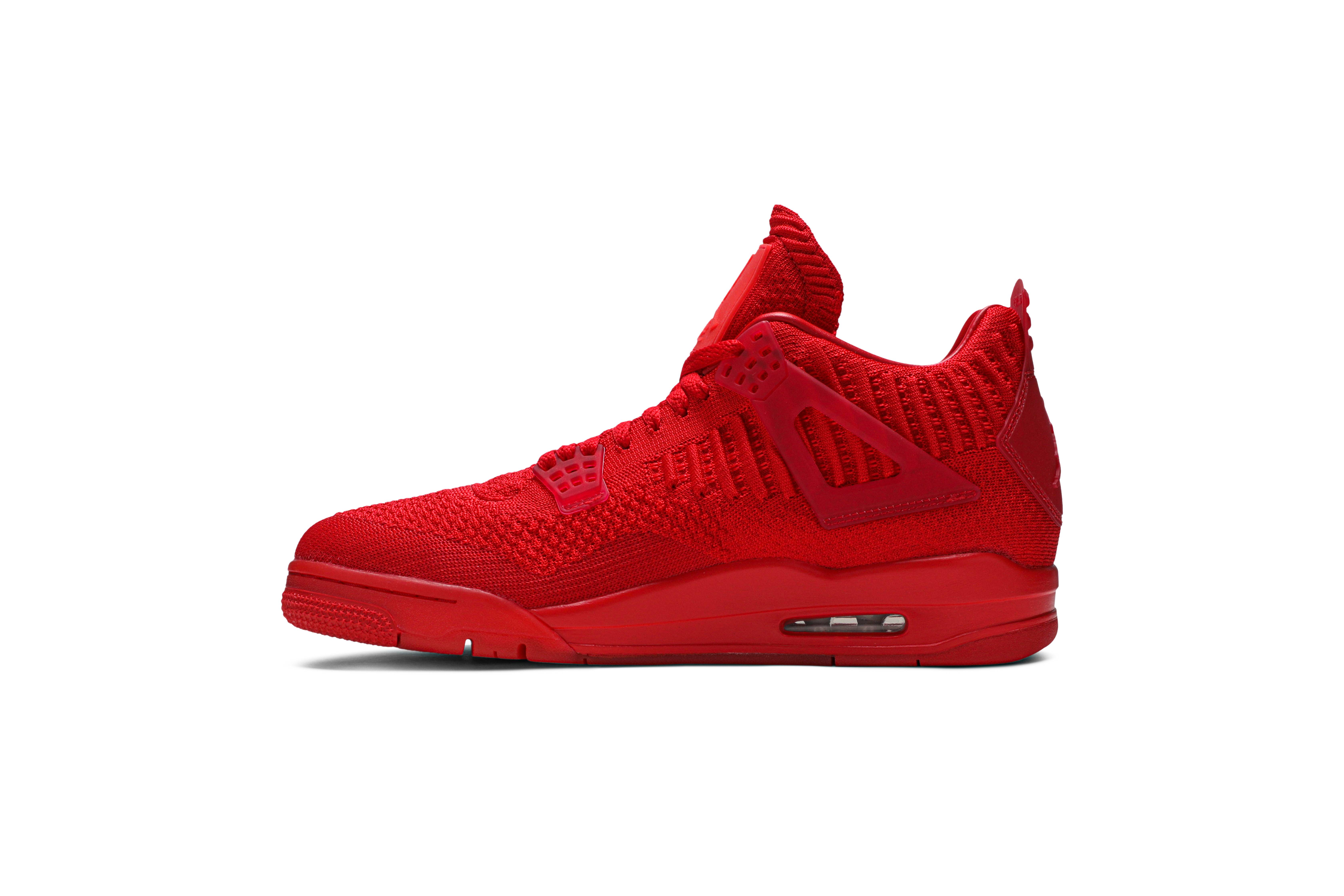 all red jordan 4
