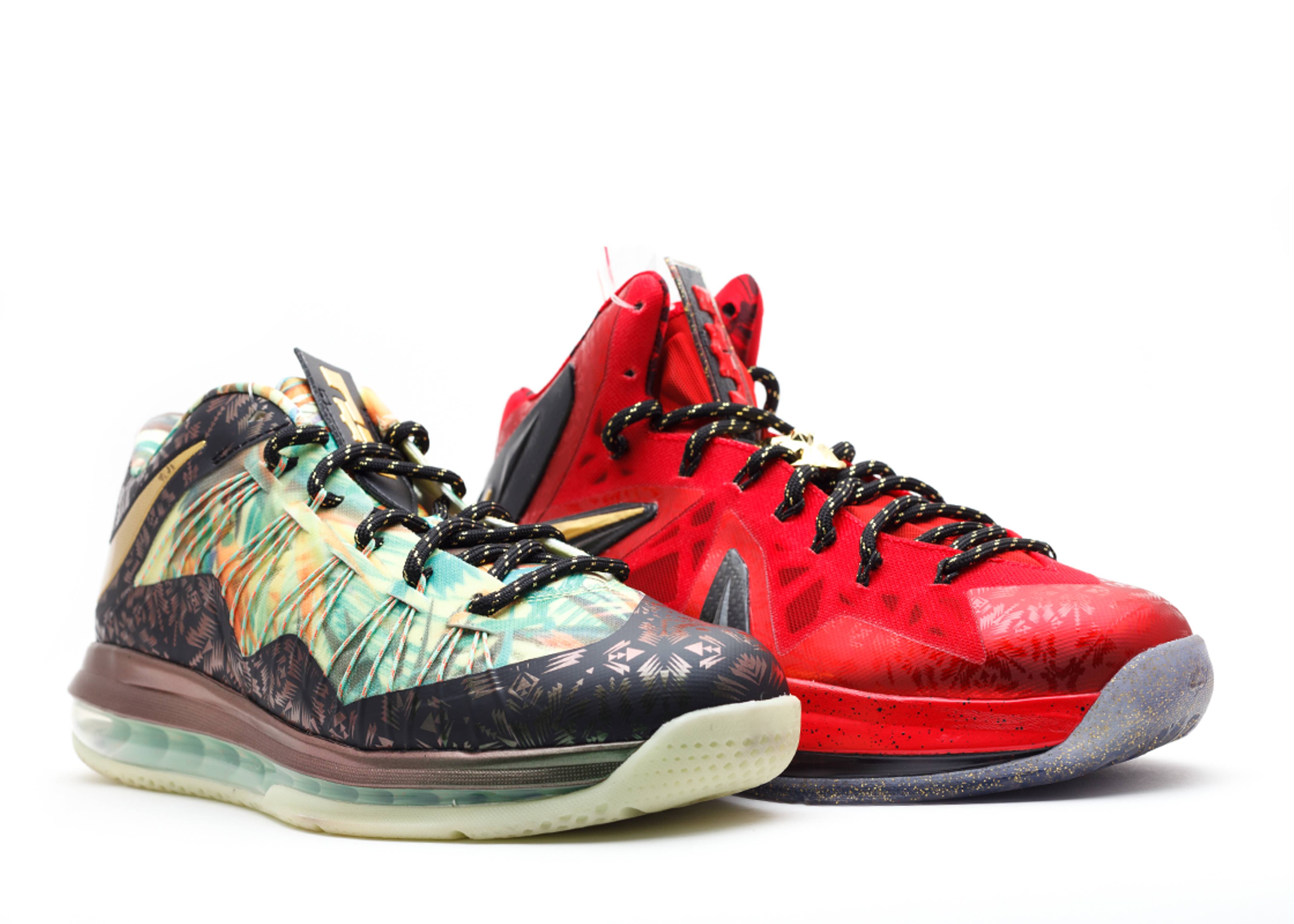 nike lebron x celebration pack