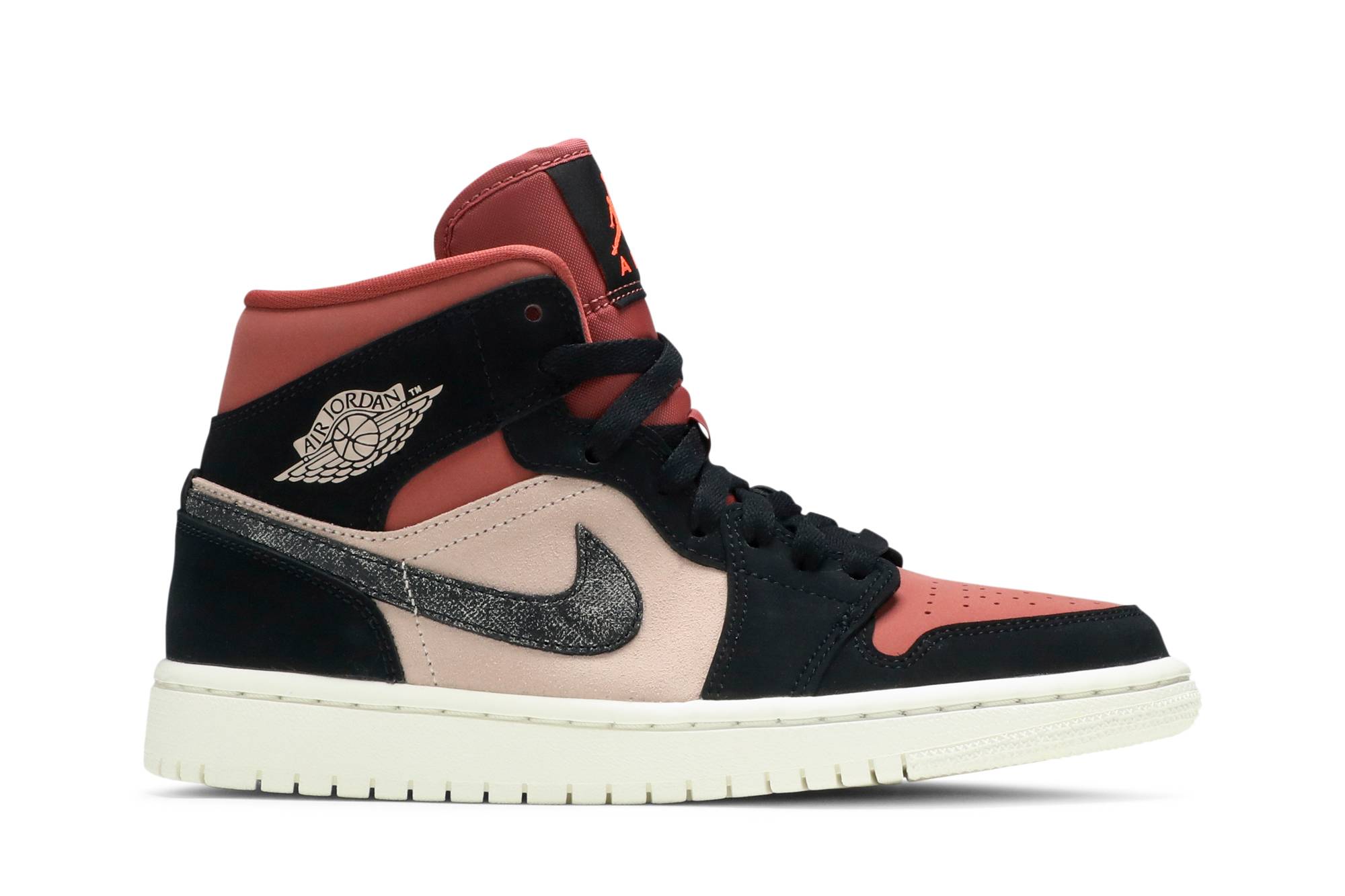 air jordan 1 mid burgundy dusty pink stockx