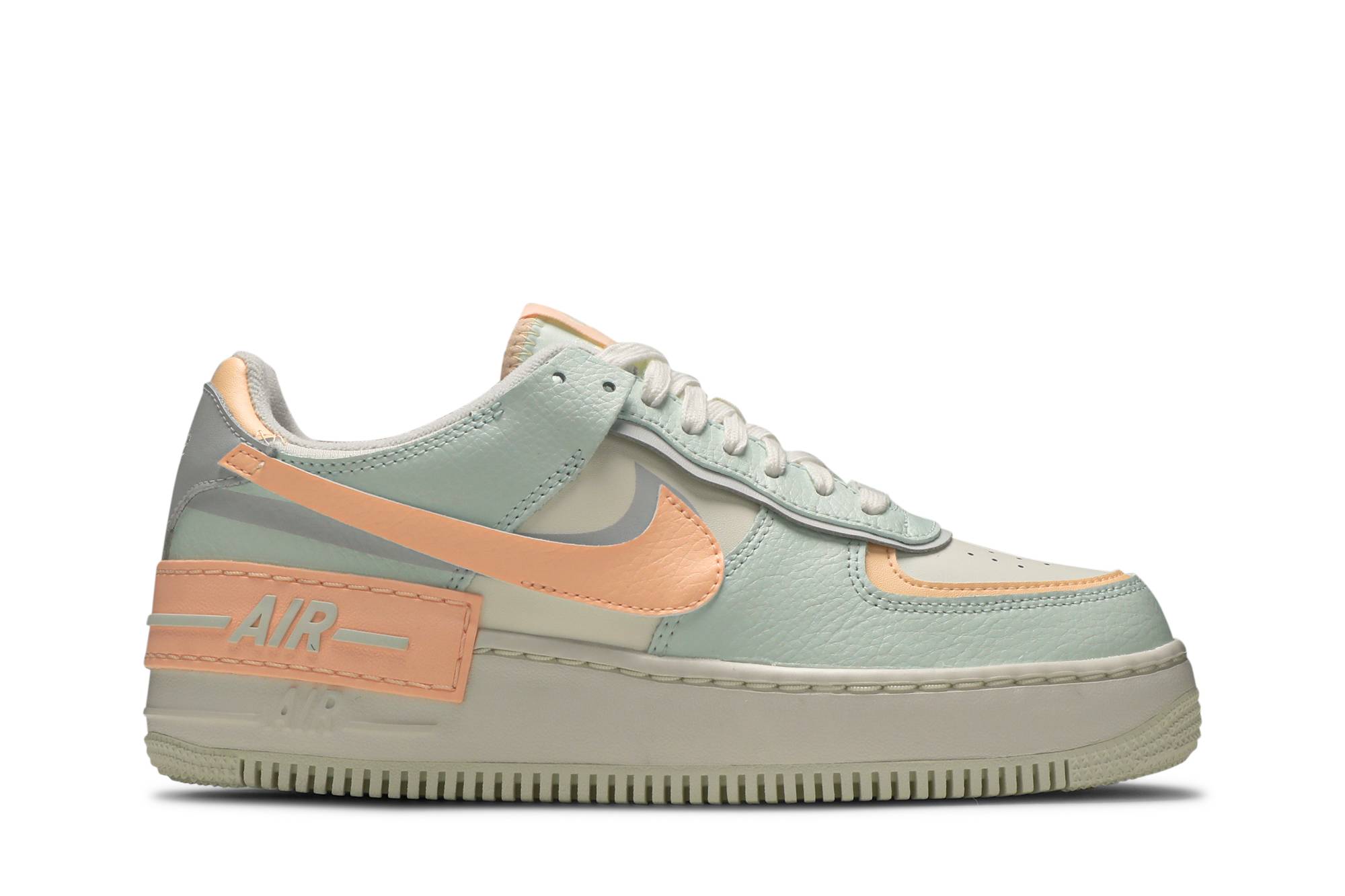 air force 1 barely green crimson tint