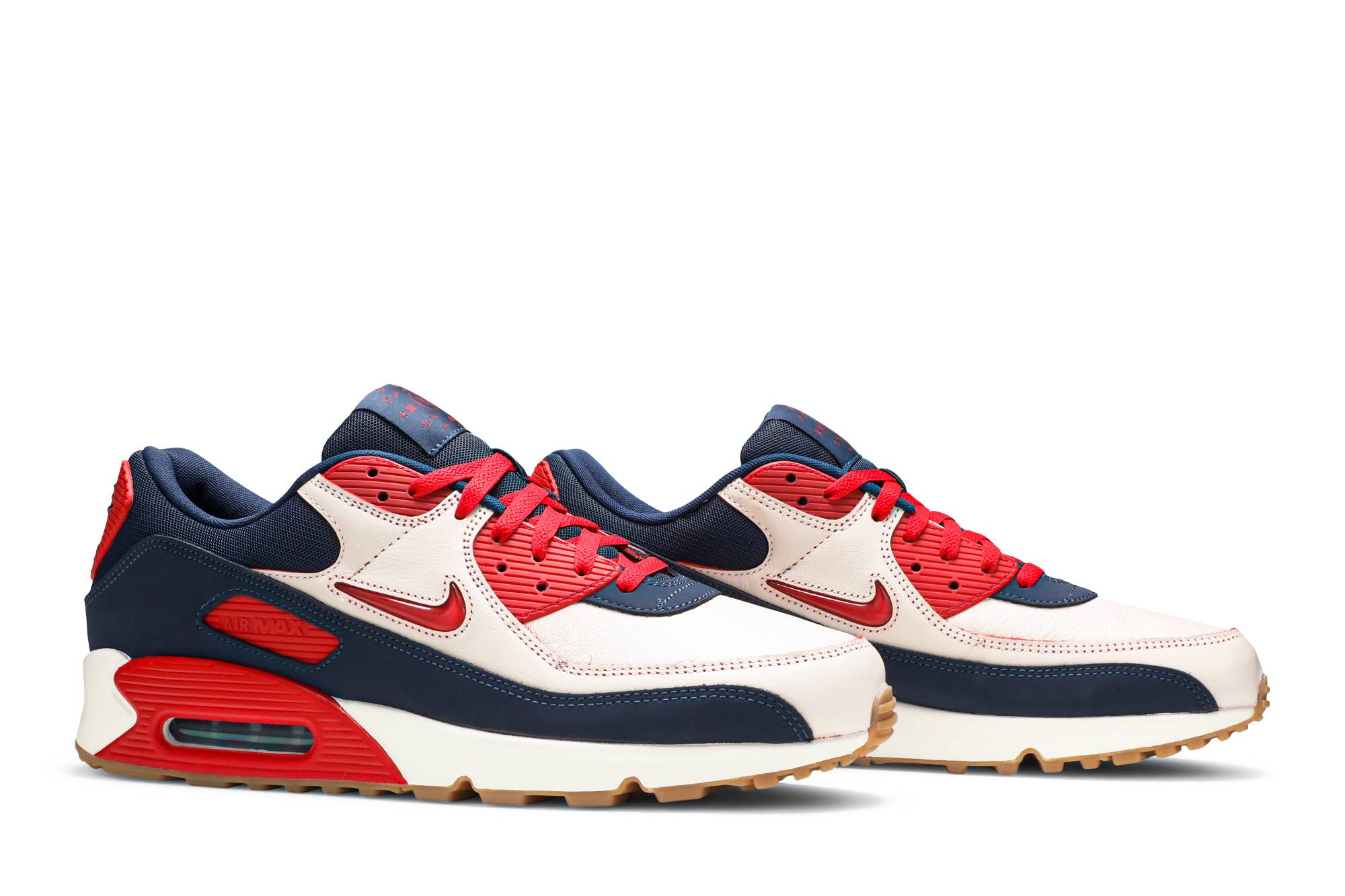 air max 90 home and away university red