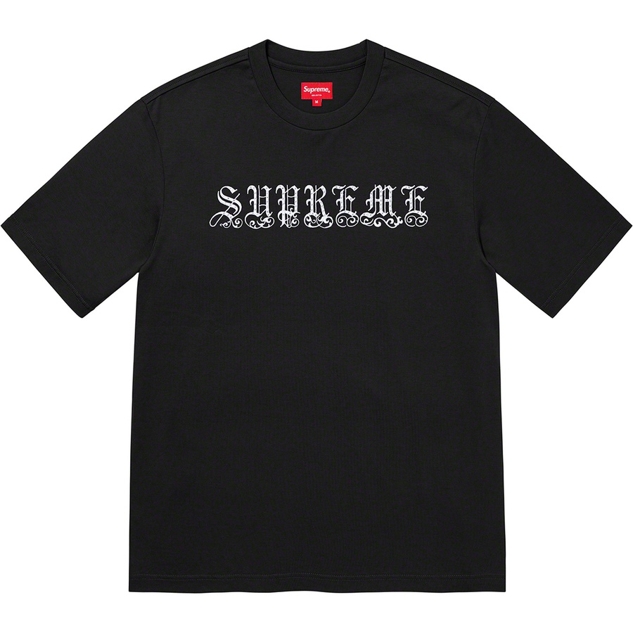 Rhinestone S/S Top Black - Novelship