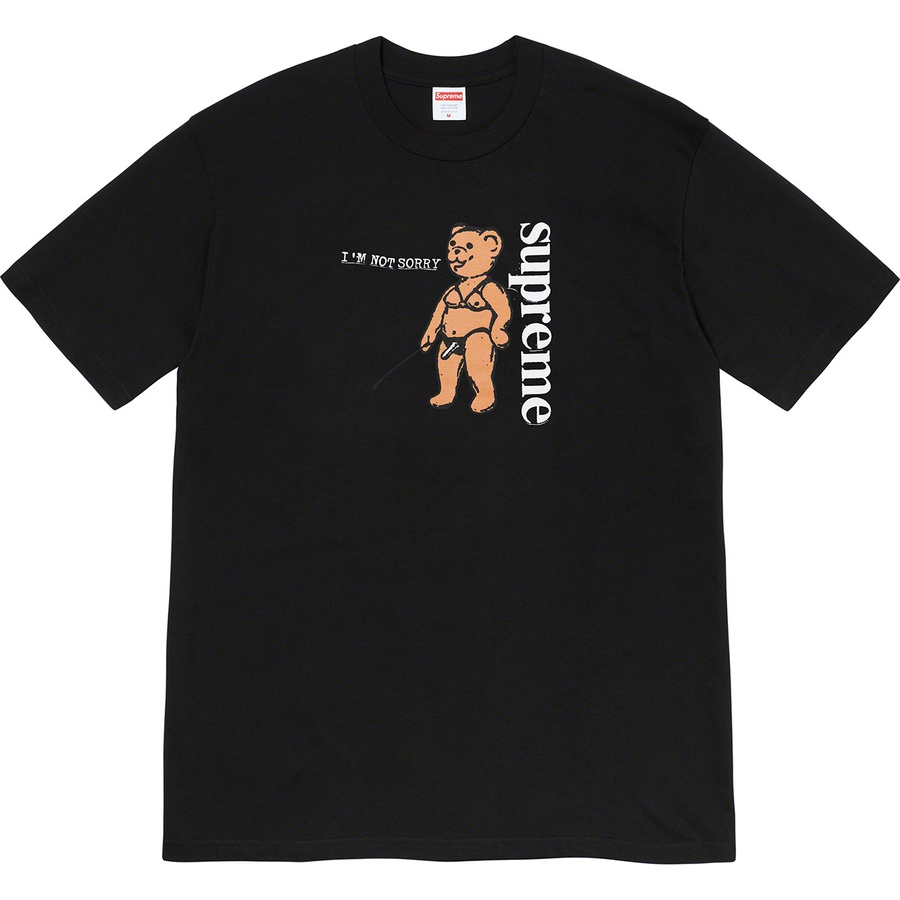 supreme not sorry tee