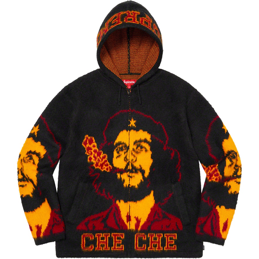 supreme che hooded zip up