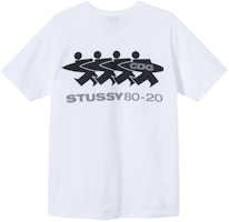 Stüssy x Comme des Garçons Laguna Beach T‑Shirt White - Novelship