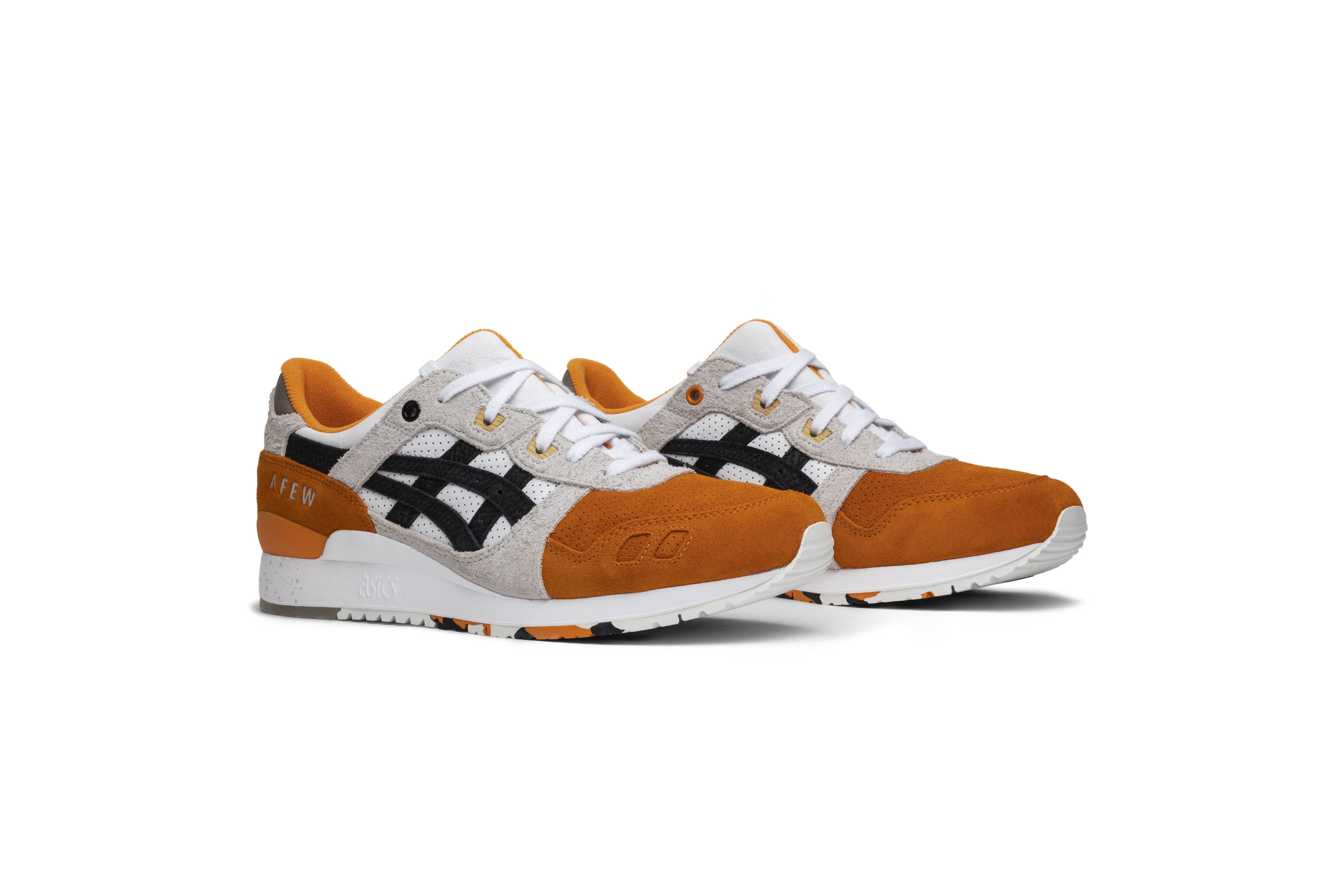 asics beams orange koi