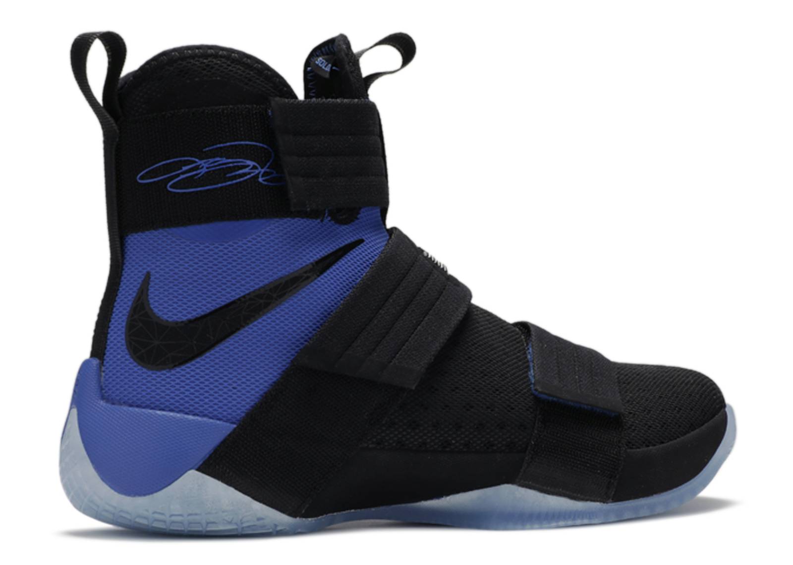 lebron soldier 10 blue and black