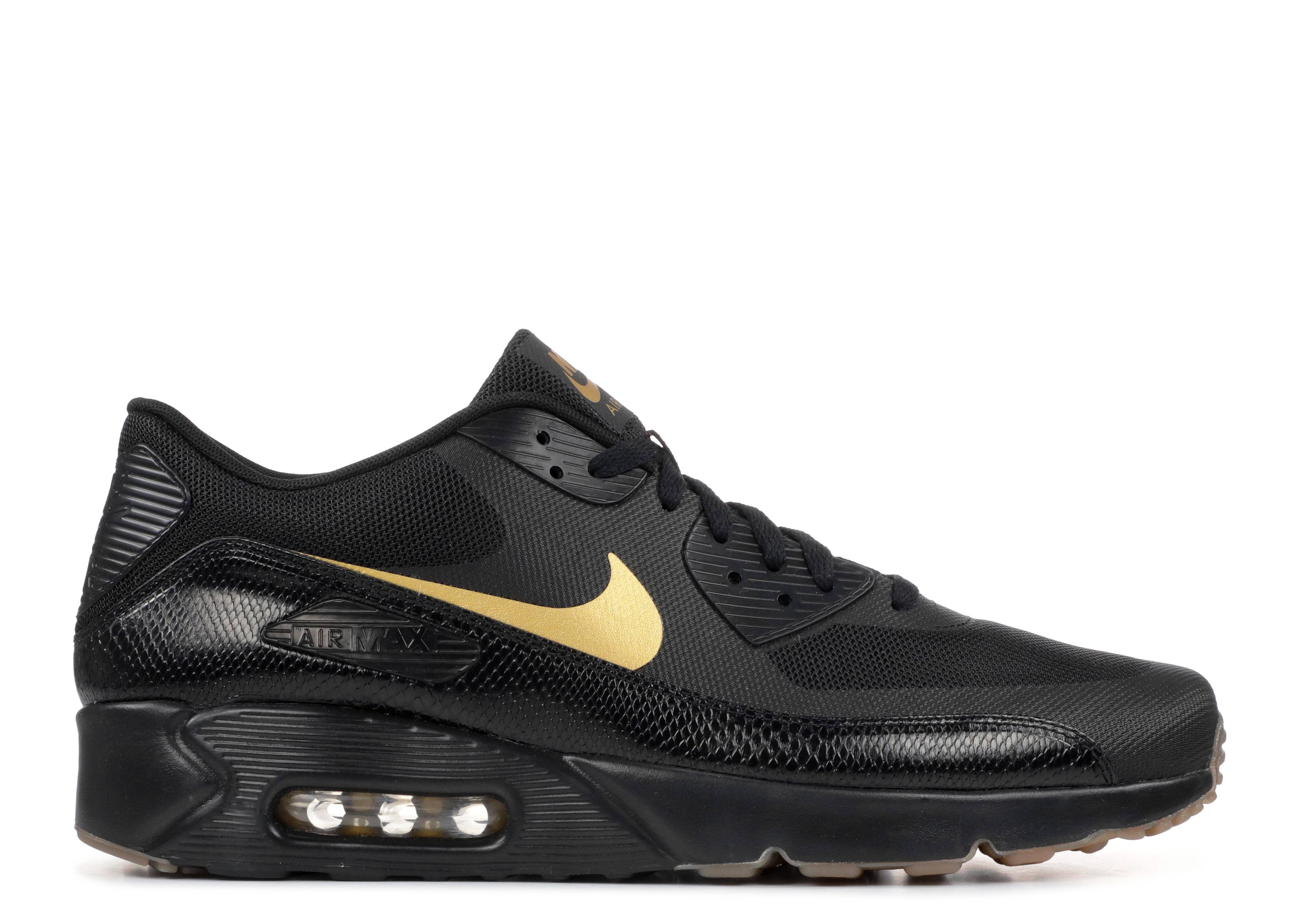 nike air max 90 ultra 2.0 black gold