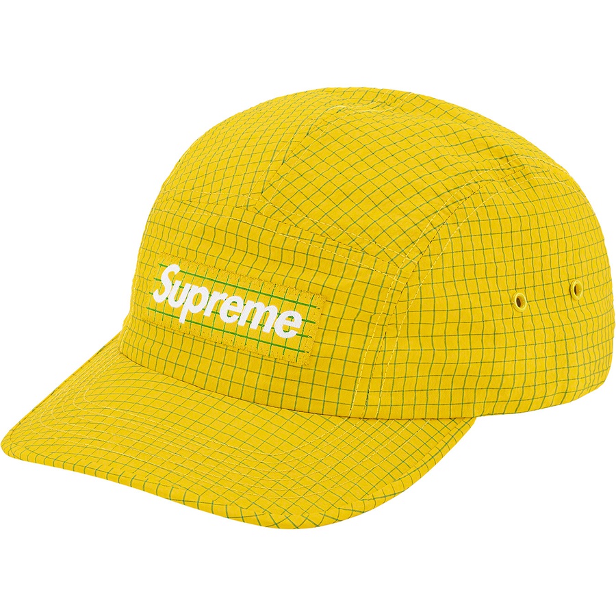 Supreme 2‑Tone Ripstop Camp Cap Yellow 
