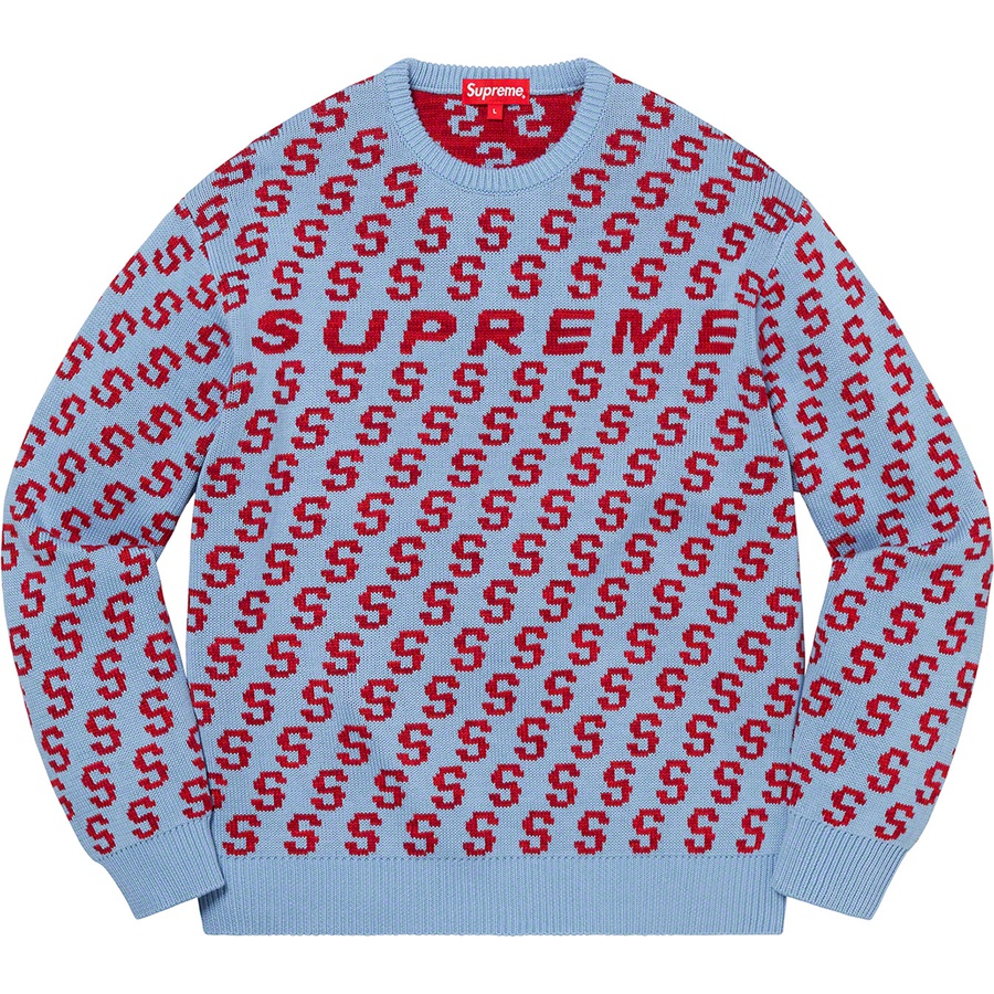 Supreme S Repeat Sweater Olive
