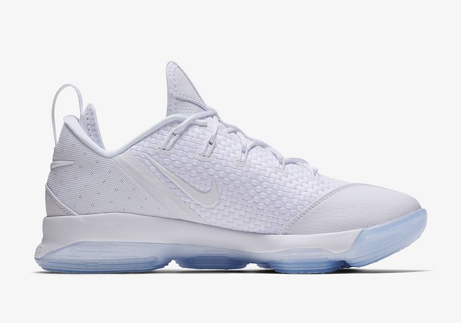 lebron 14 low white