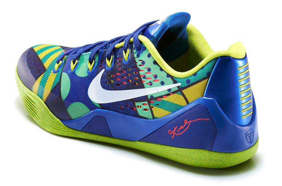 blue and green kobes