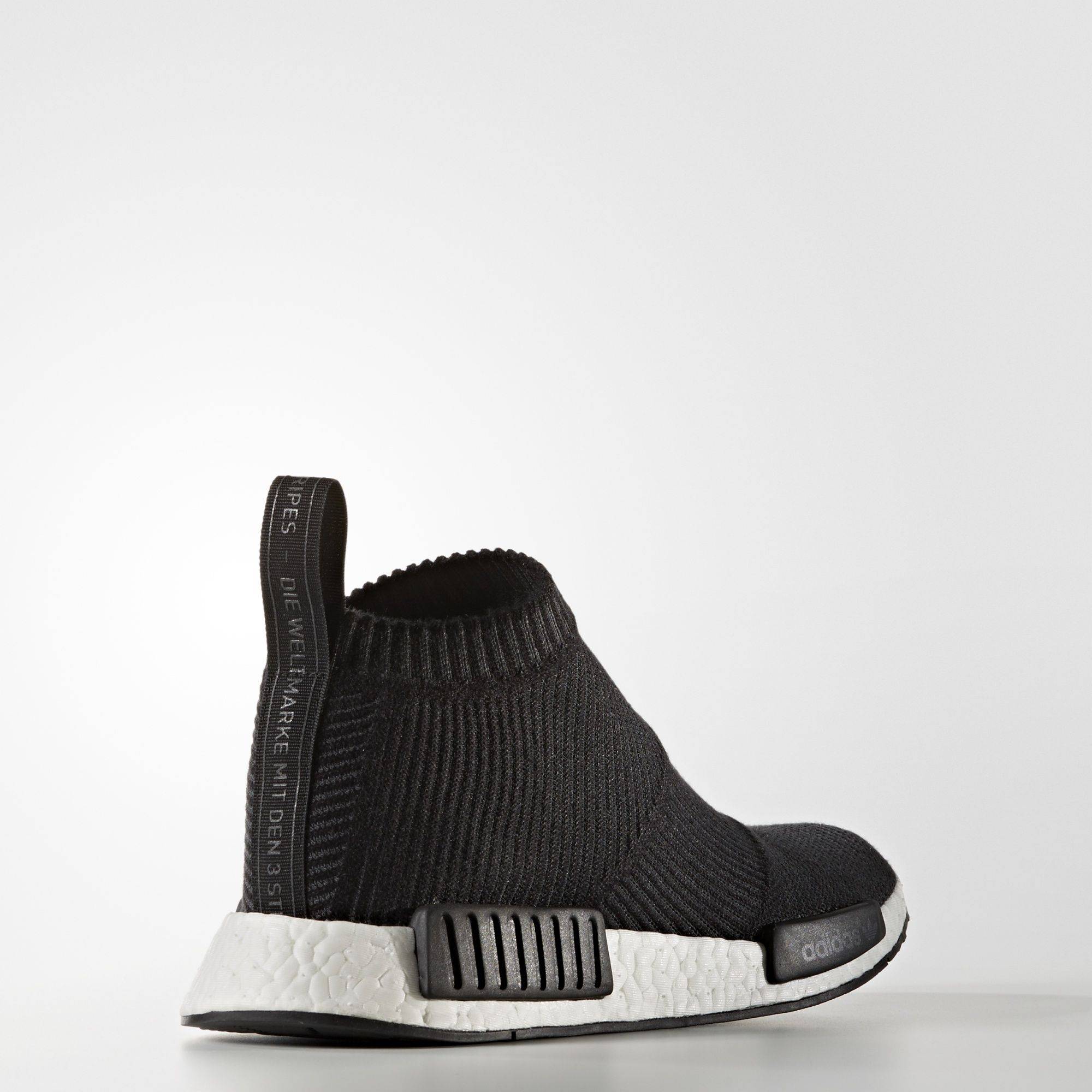 adidas sock trainers black