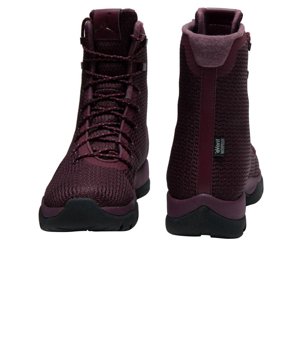 jordan future boots burgundy