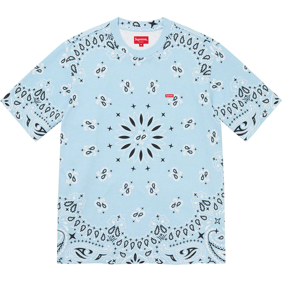 supreme blue tee