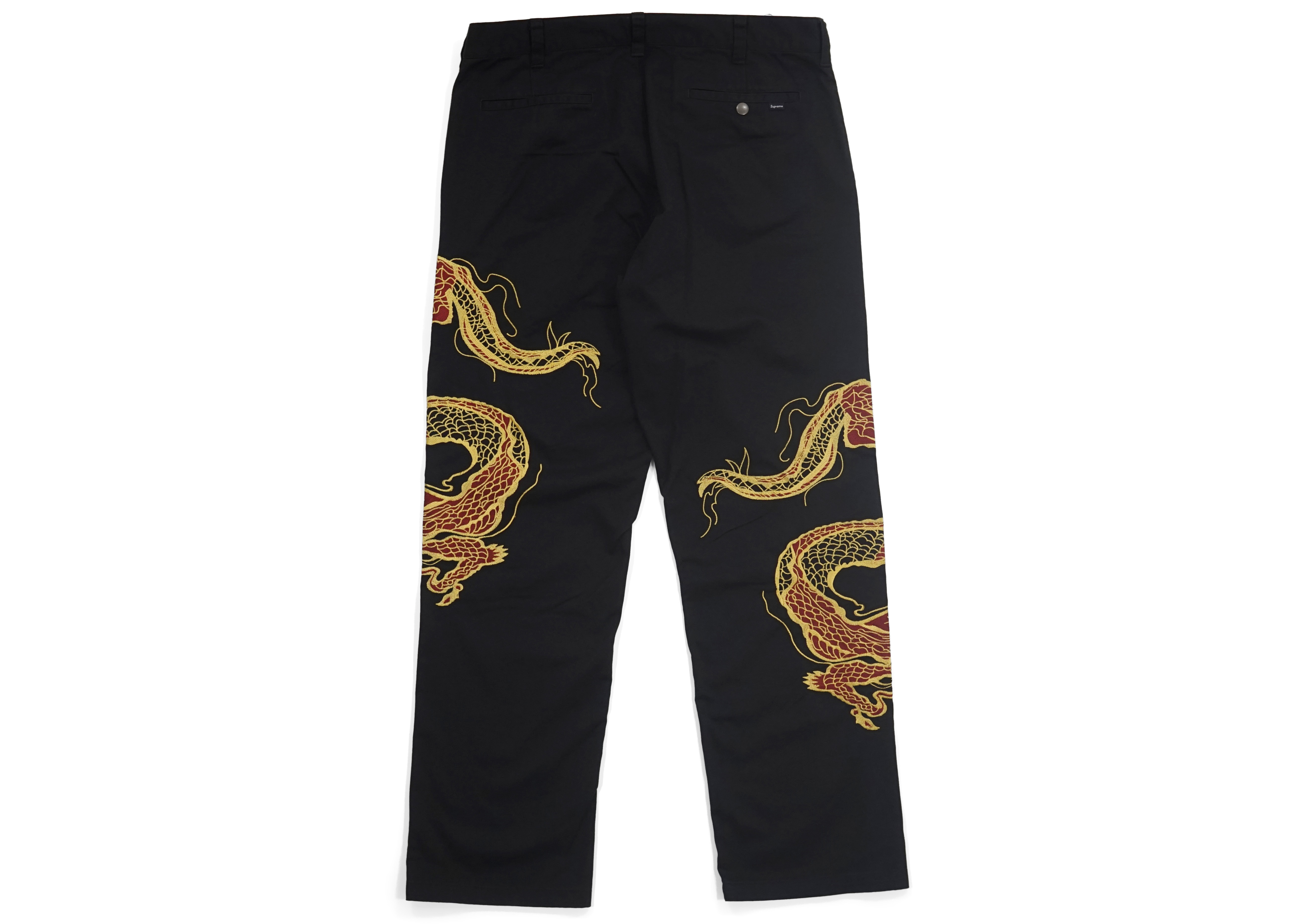 ワークパン Supreme - Supreme Dragon Work Pant black 30インチの通販