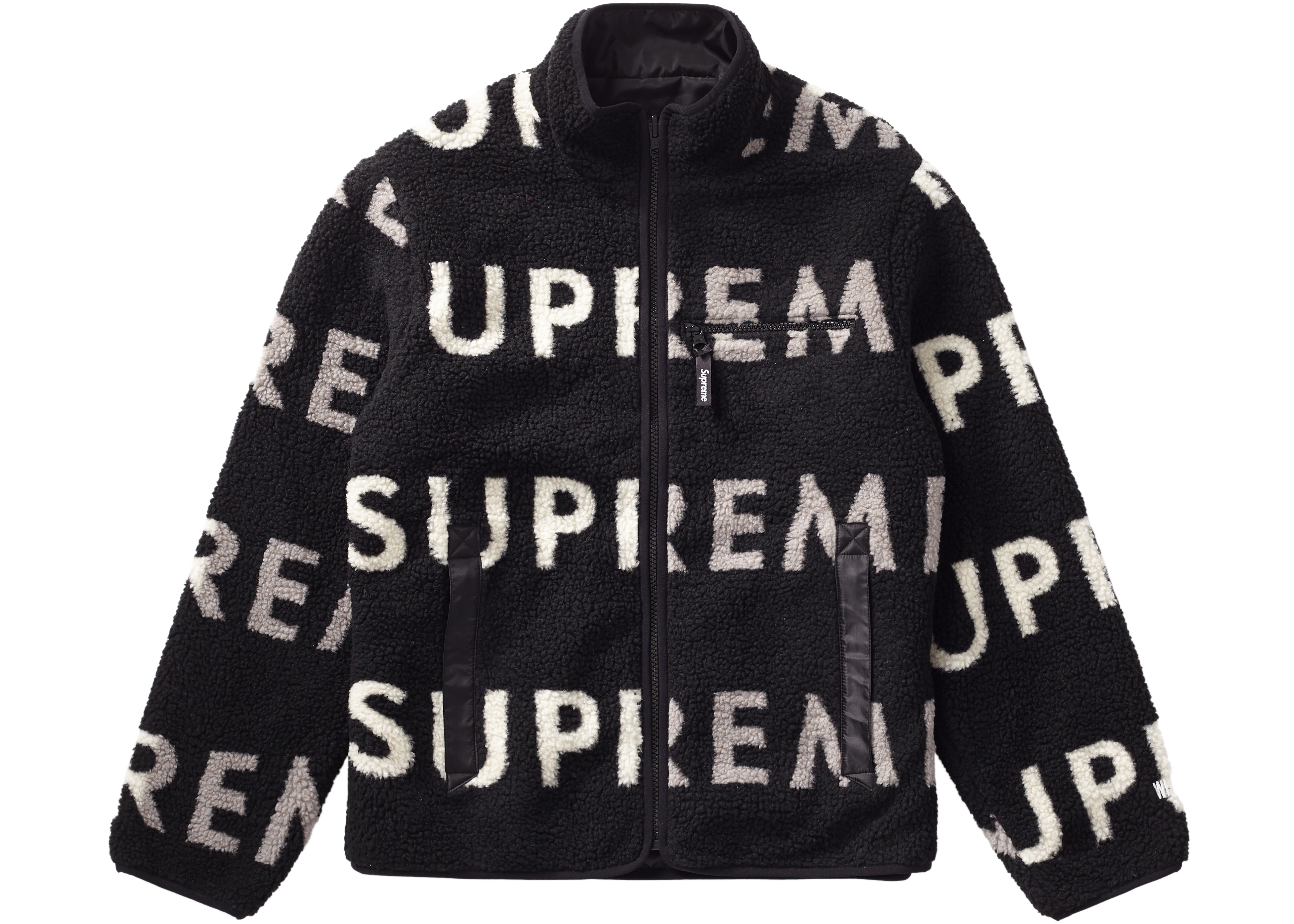 supreme fleece black