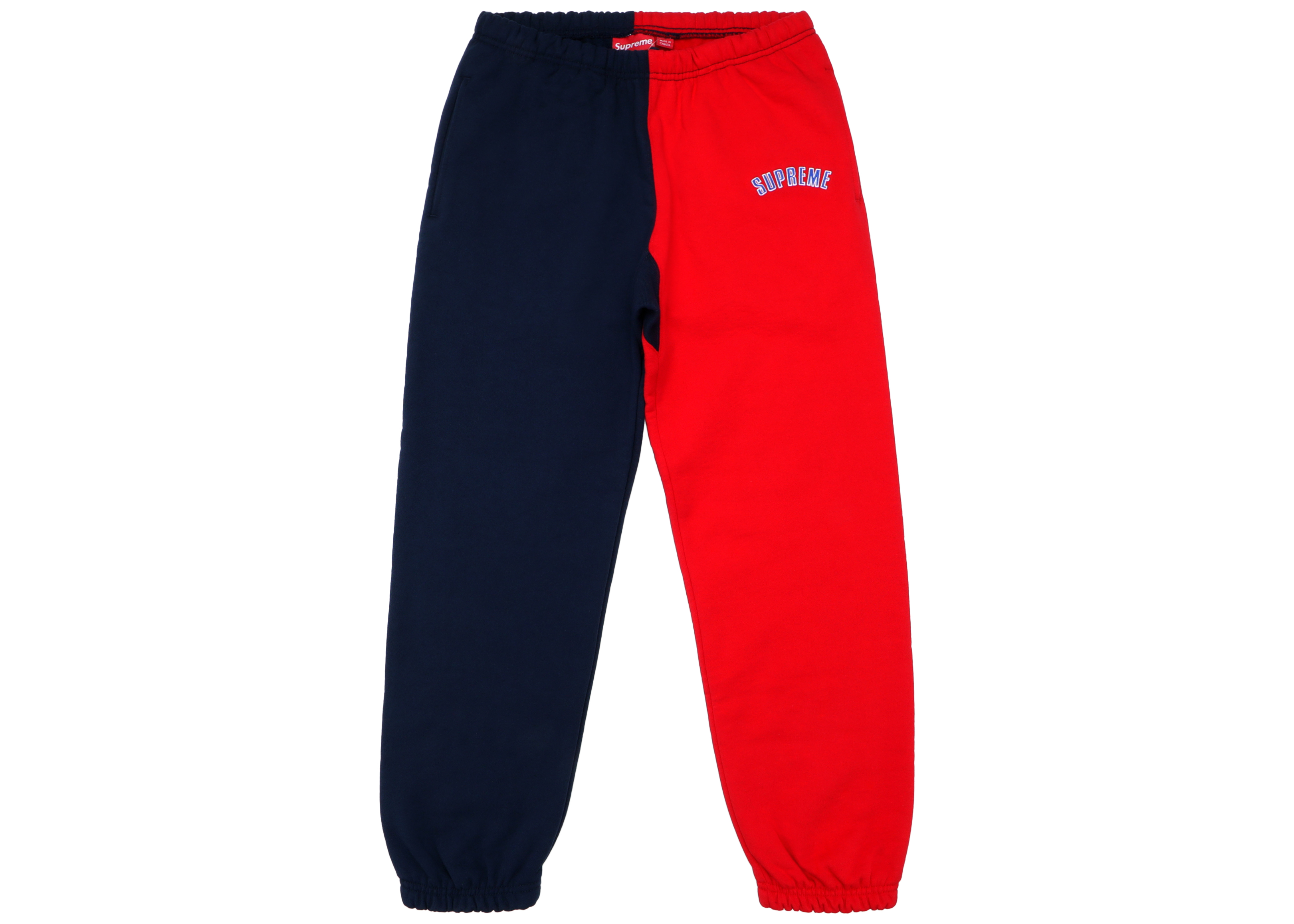 supreme split sweatpants