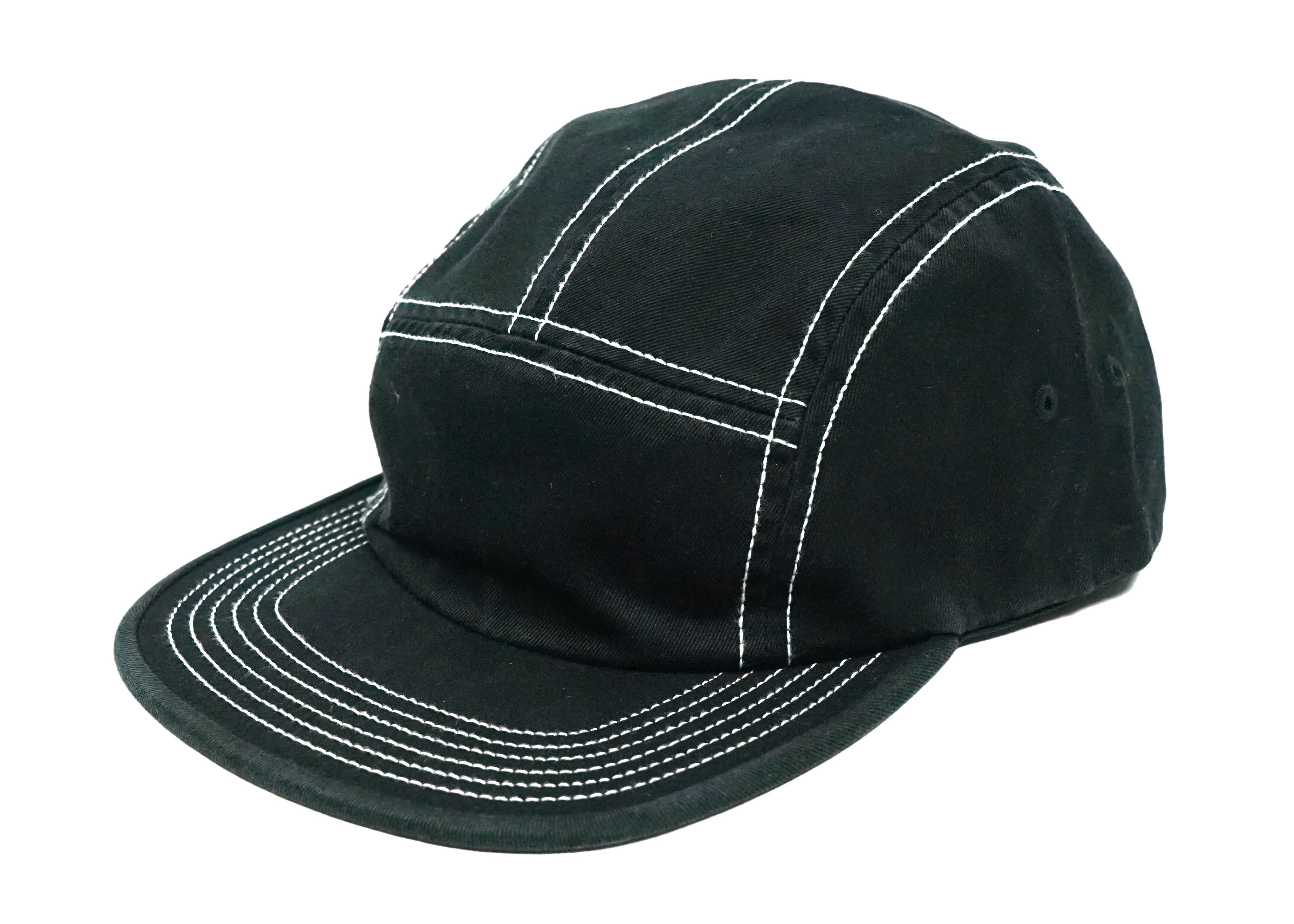 supreme fitted rear patch camp cap