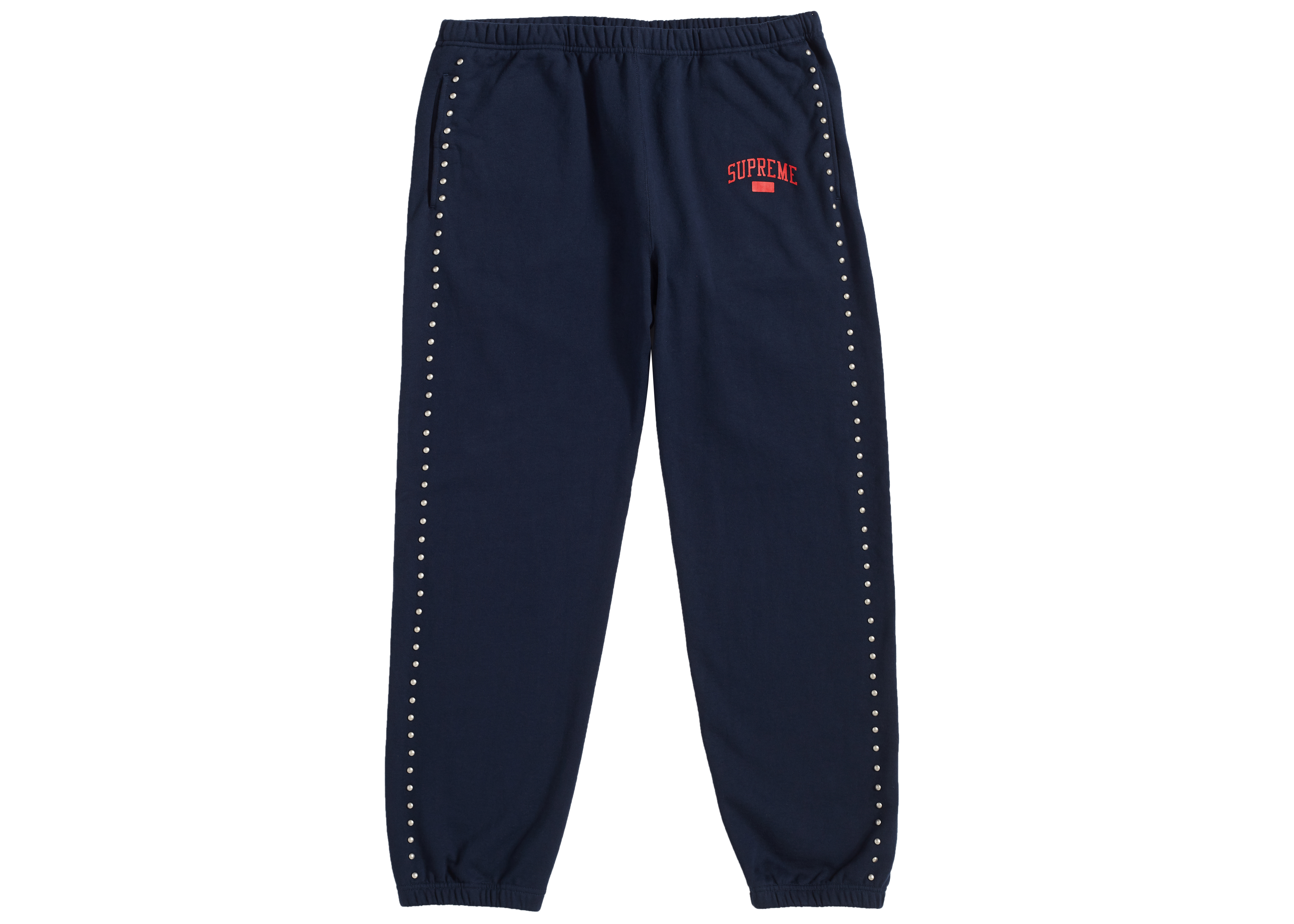 Supreme Studded Sweatpant Navy - Novelship