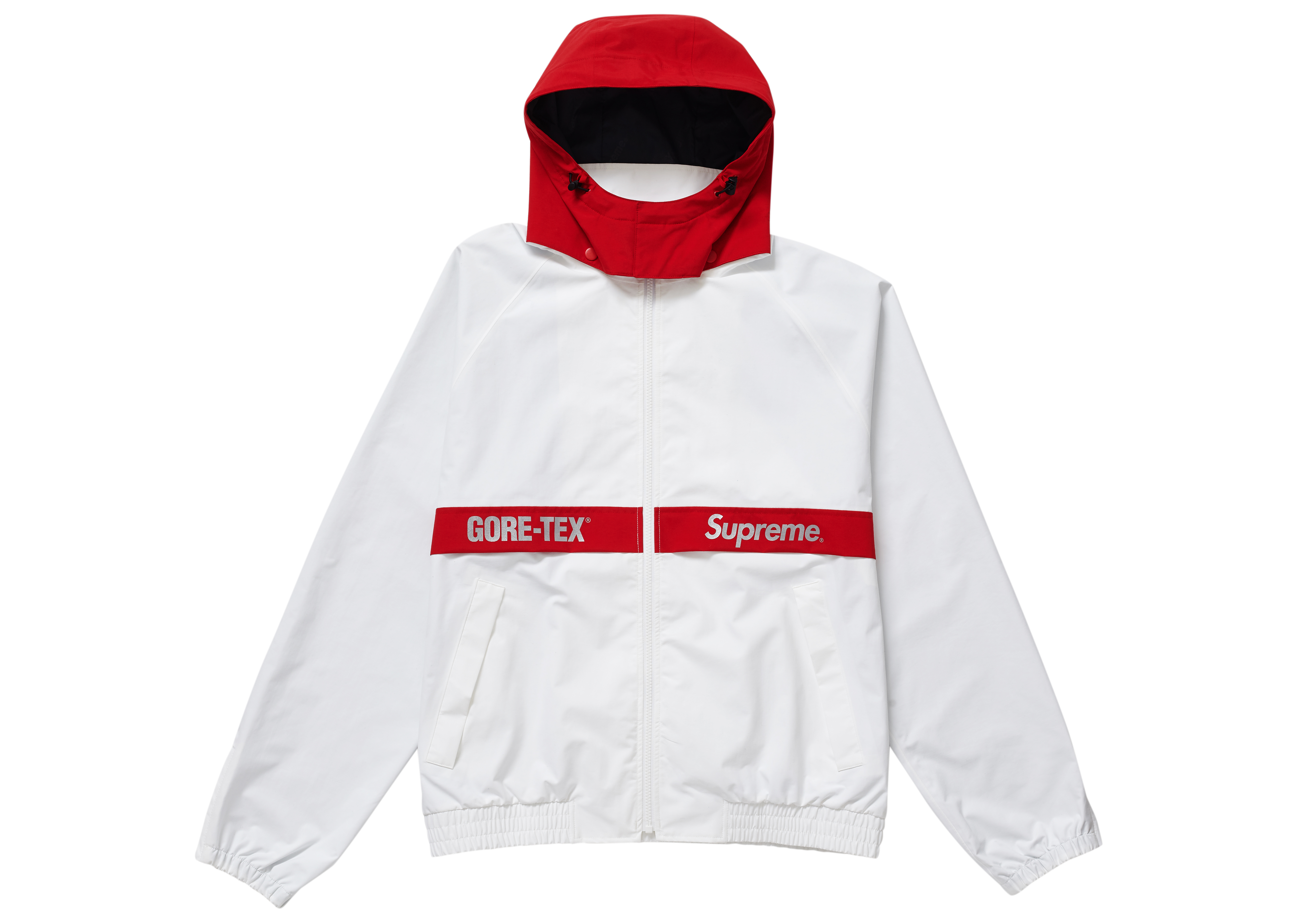 gore tex jacket white